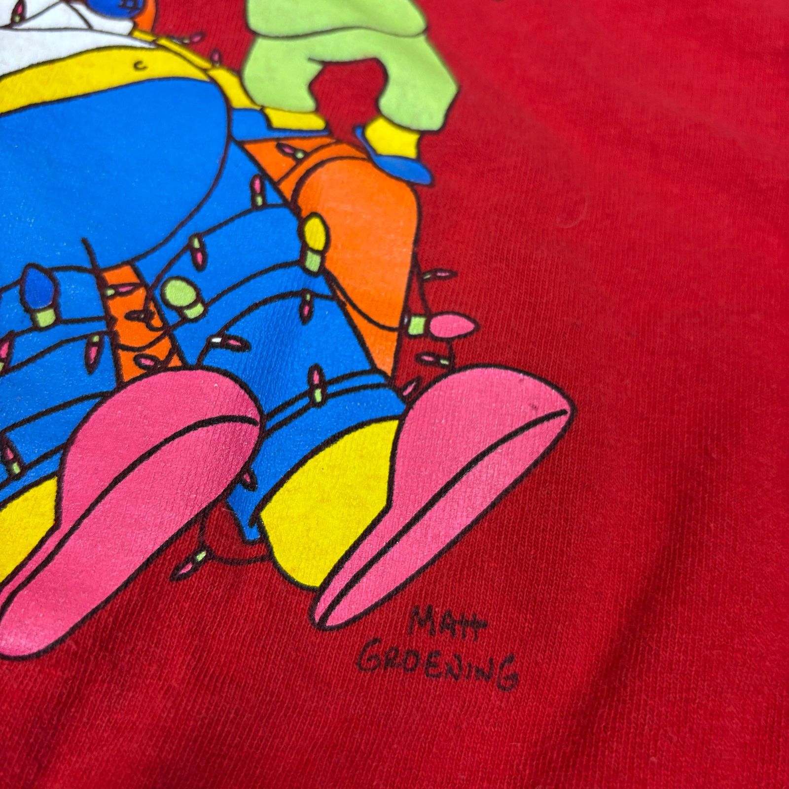 Delta Vintage The Simpsons Deck The Homer Christmas Shirt Men's L Size US L / EU 52-54 / 3 - 8 Thumbnail