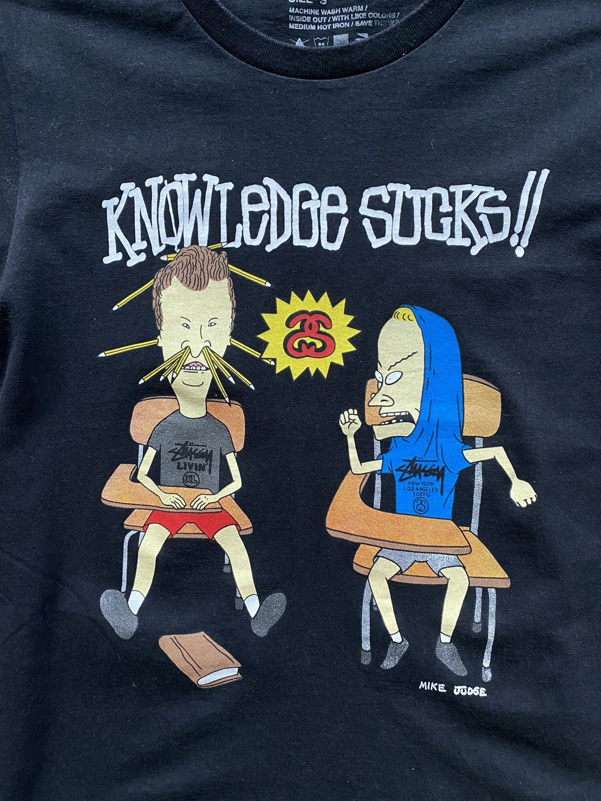 Mtv × Stussy × Vintage Rare Vintage Stussy Beavis and Butt-Head 