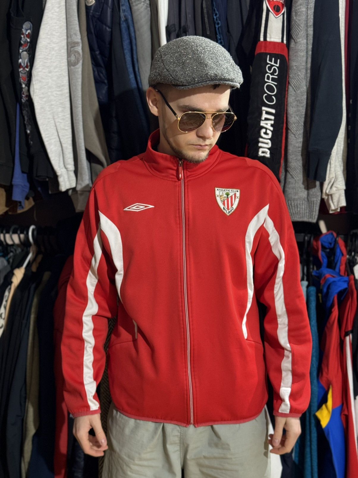 Vintage Vintage Athletic Bilbao track training jacket Umbro Men’s L Size US L / EU 52-54 / 3 - 3 Thumbnail