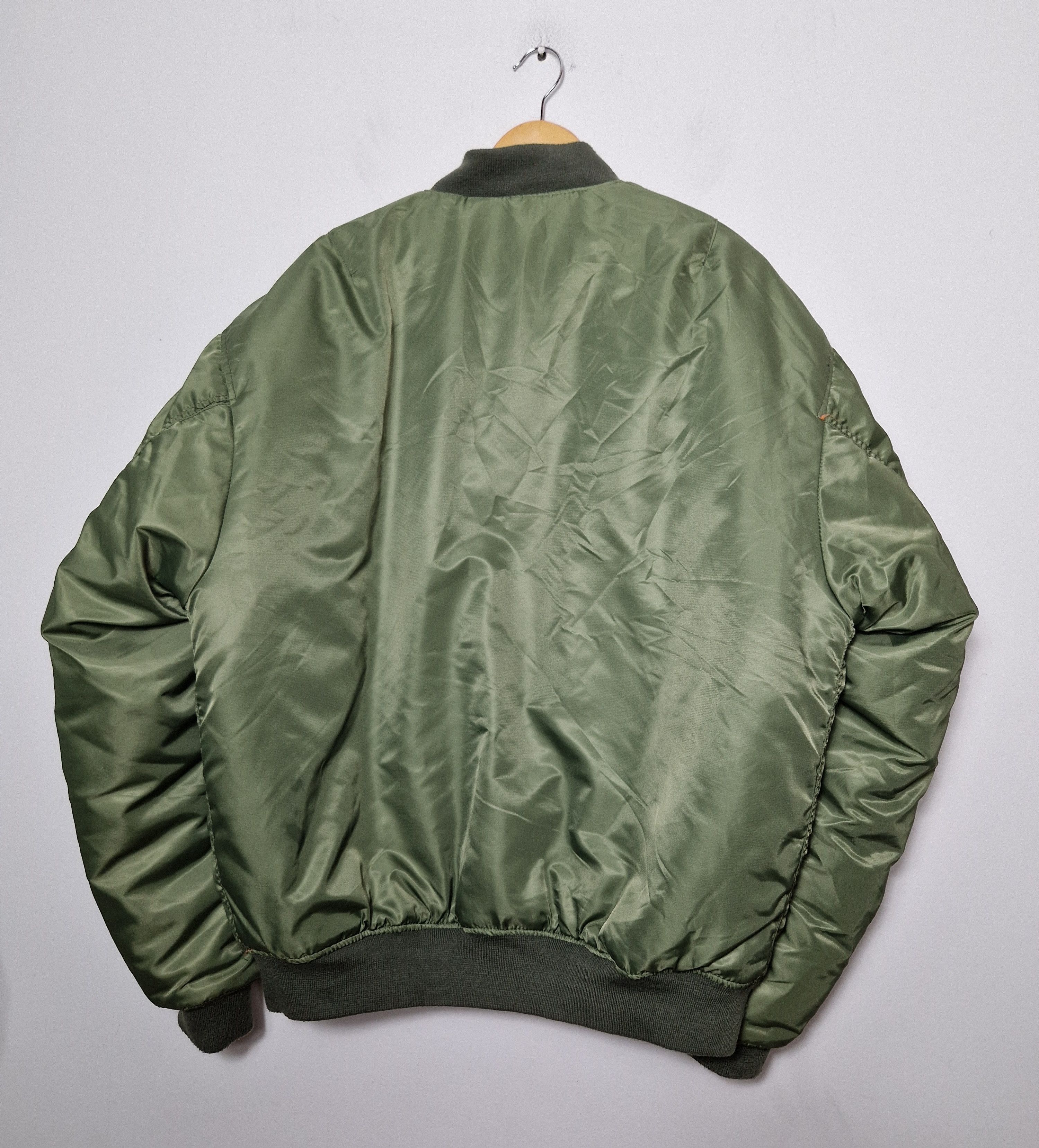 Alpha Industries USAF American Flyers Alpha Vintage Bomber Military MA-1 Size US XXL / EU 58 / 5 - 3 Thumbnail