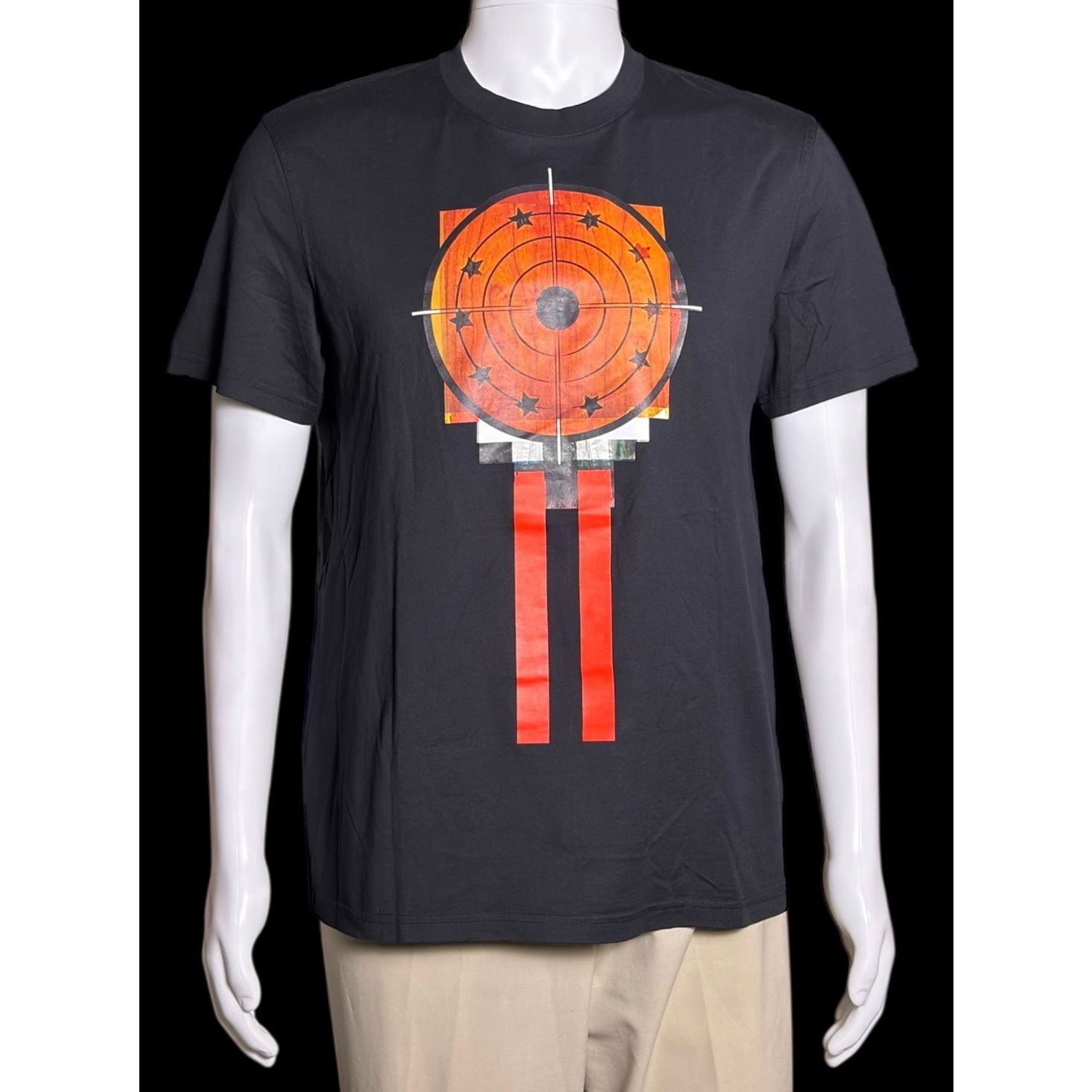 Givenchy Authentic Givenchy Paris Bull's Eye Target Graphic T-Shirt Size US L / EU 52-54 / 3 - 1 Thumbnail