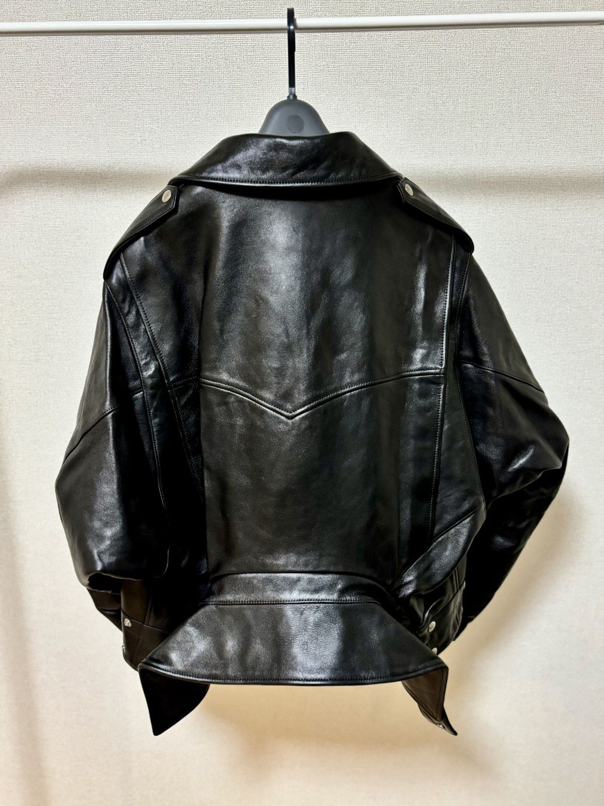 Japanese Brand × beautiful people Double-end leather jacket