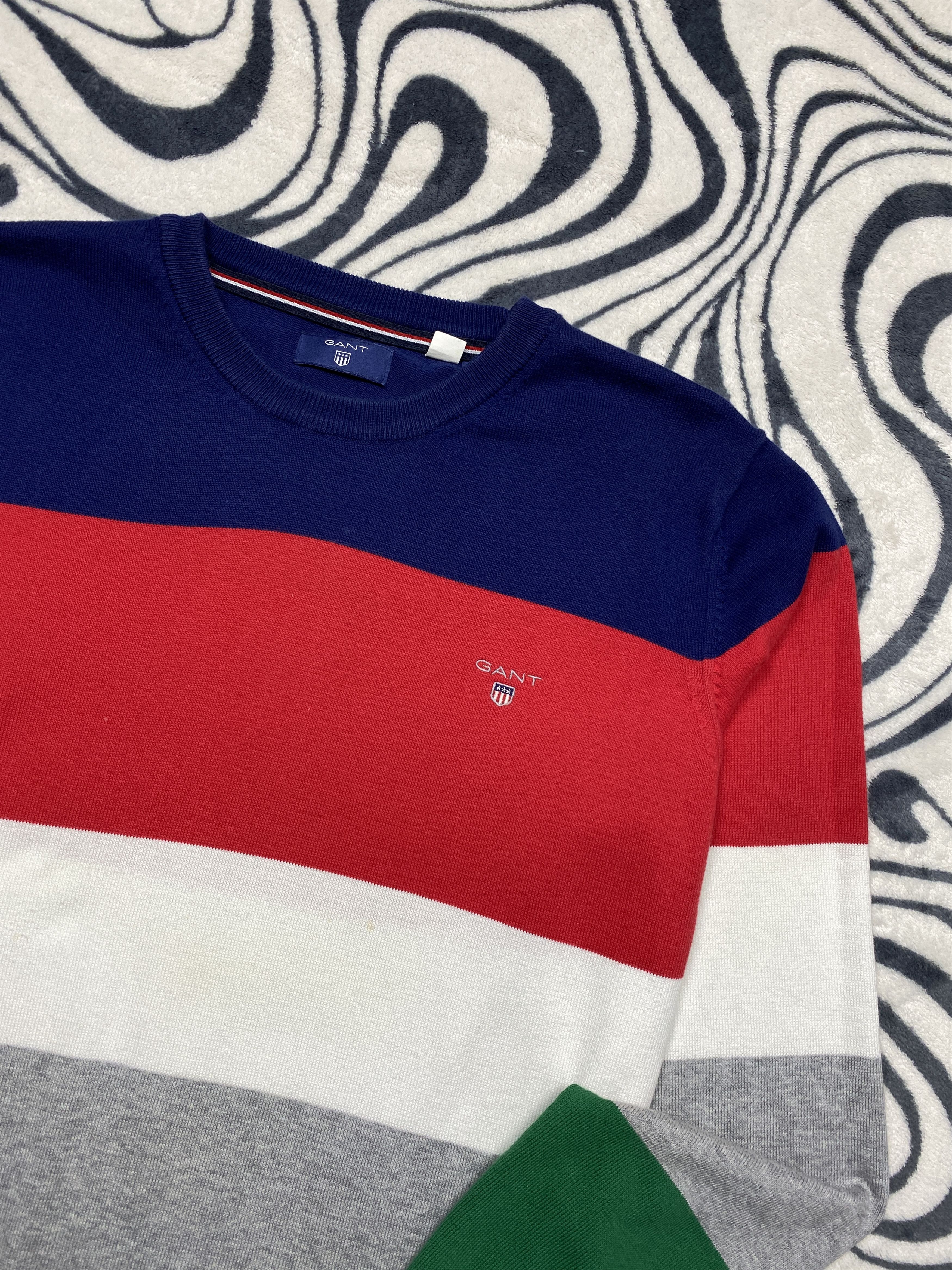 Gant × Vintage Gant Vintage Mens Crew Neck Sweater Size US M / EU 48-50 / 2 - 2 Thumbnail