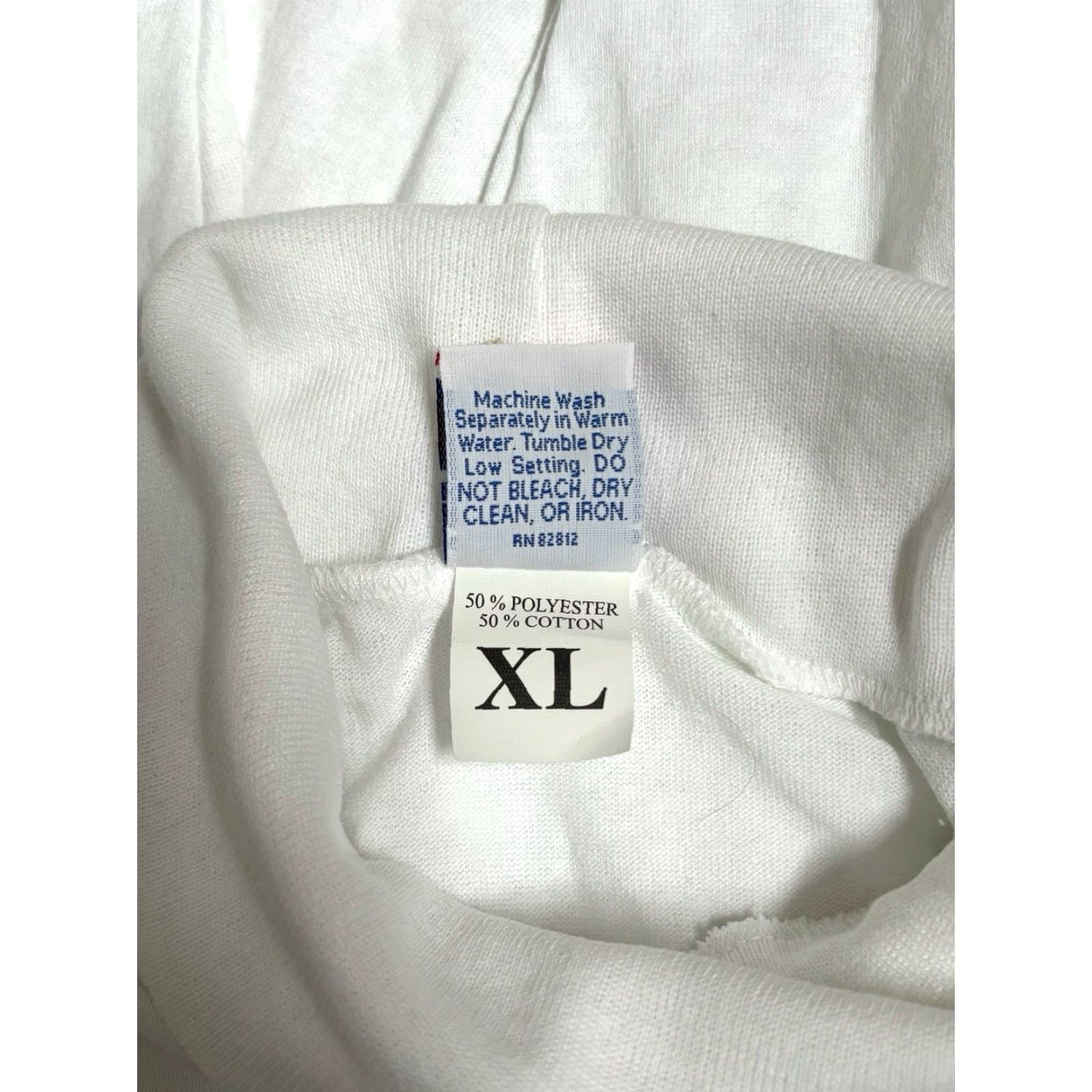Vintage VINTAGE Signature Sportswear Turtleneck Shirt Mens XL White 90s Deadstock Made in USA Size US XL / EU 56 / 4 - 4 Thumbnail