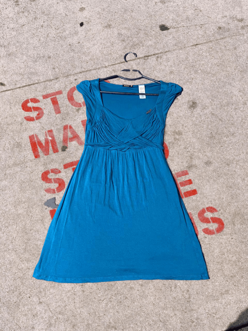 Miss Sixty Killah By Miss Sixty Dotted Dress Y2K Avantgarde Flared Size S / US 4 / IT 40 - 1 Thumbnail