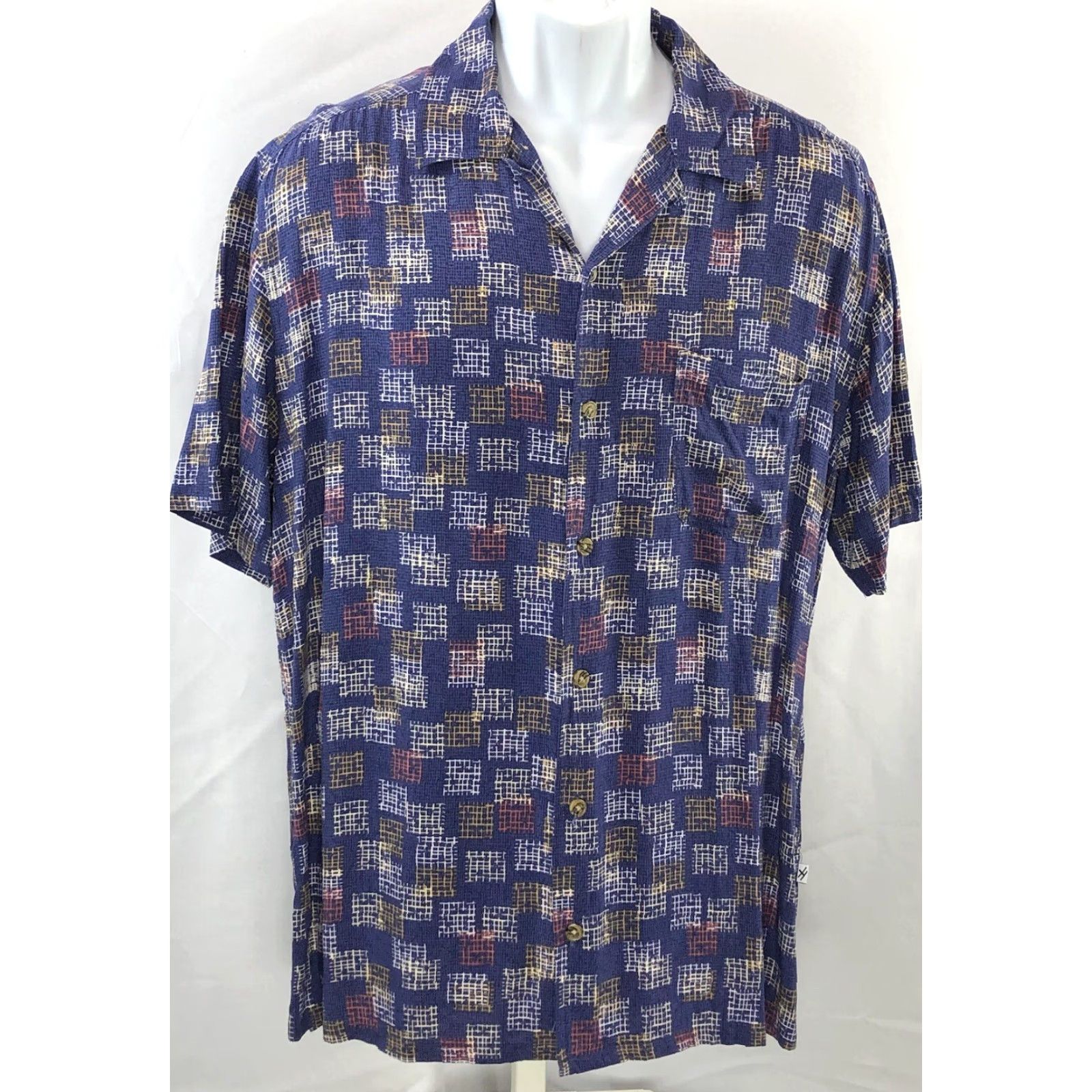 Etro Steve Harvey Button-Up Shirt L Purple Geometric Short Sleeve Casual Retro Hip Hop Vintage No Size US L / EU 52-54 / 3 - 5 Thumbnail