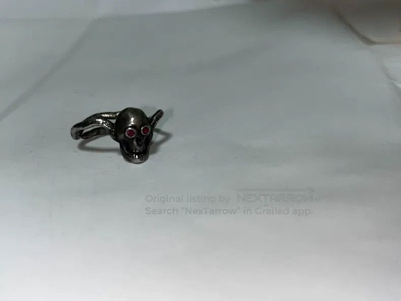 Share Spirit Homme share spirit Skull pink gemstone ring Size ONE SIZE - 4 Thumbnail