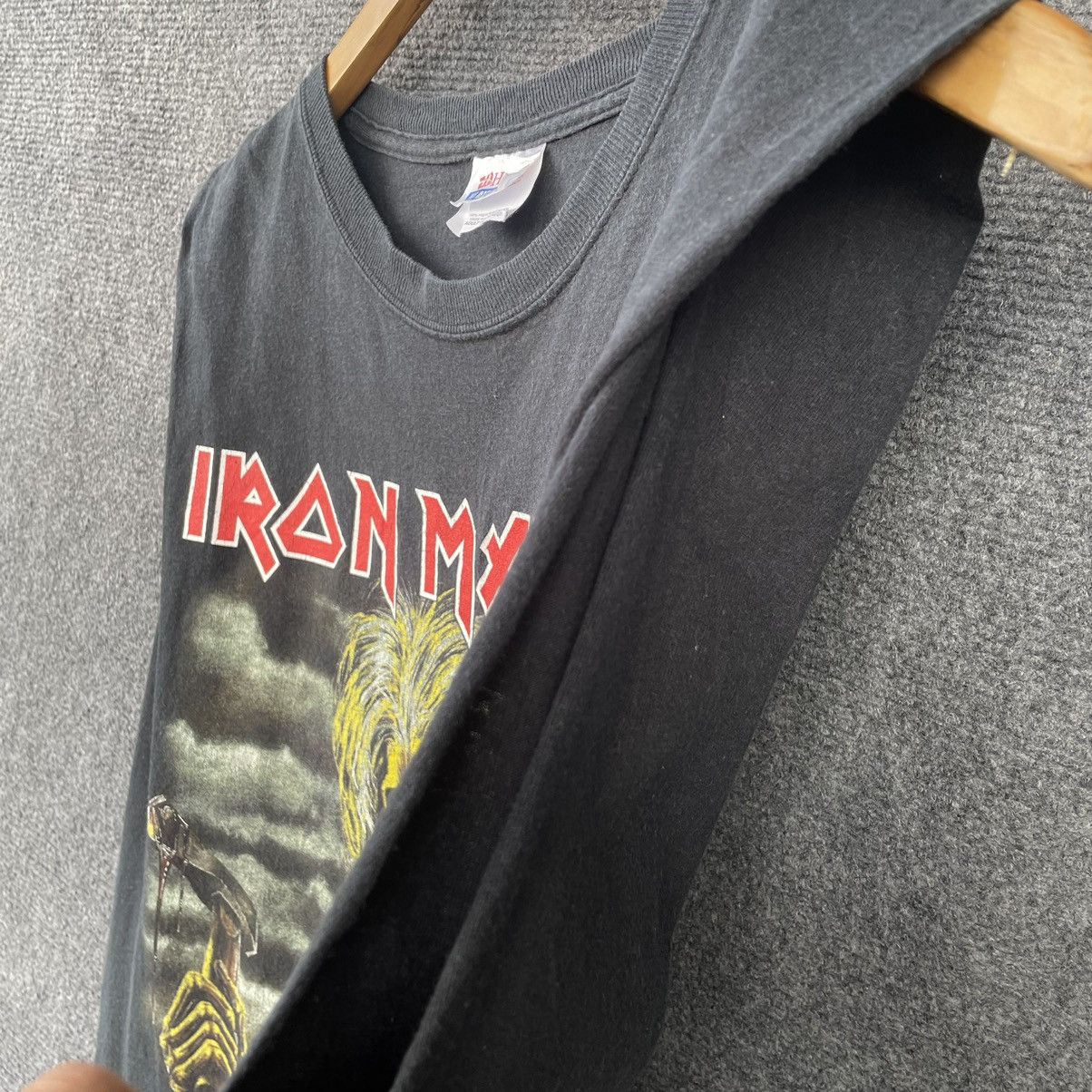 Band Tees × Iron Maiden × Vintage VTG 2008 Iron Maiden Killers World Tour Official Reissue T Size US L / EU 52-54 / 3 - 4 Thumbnail