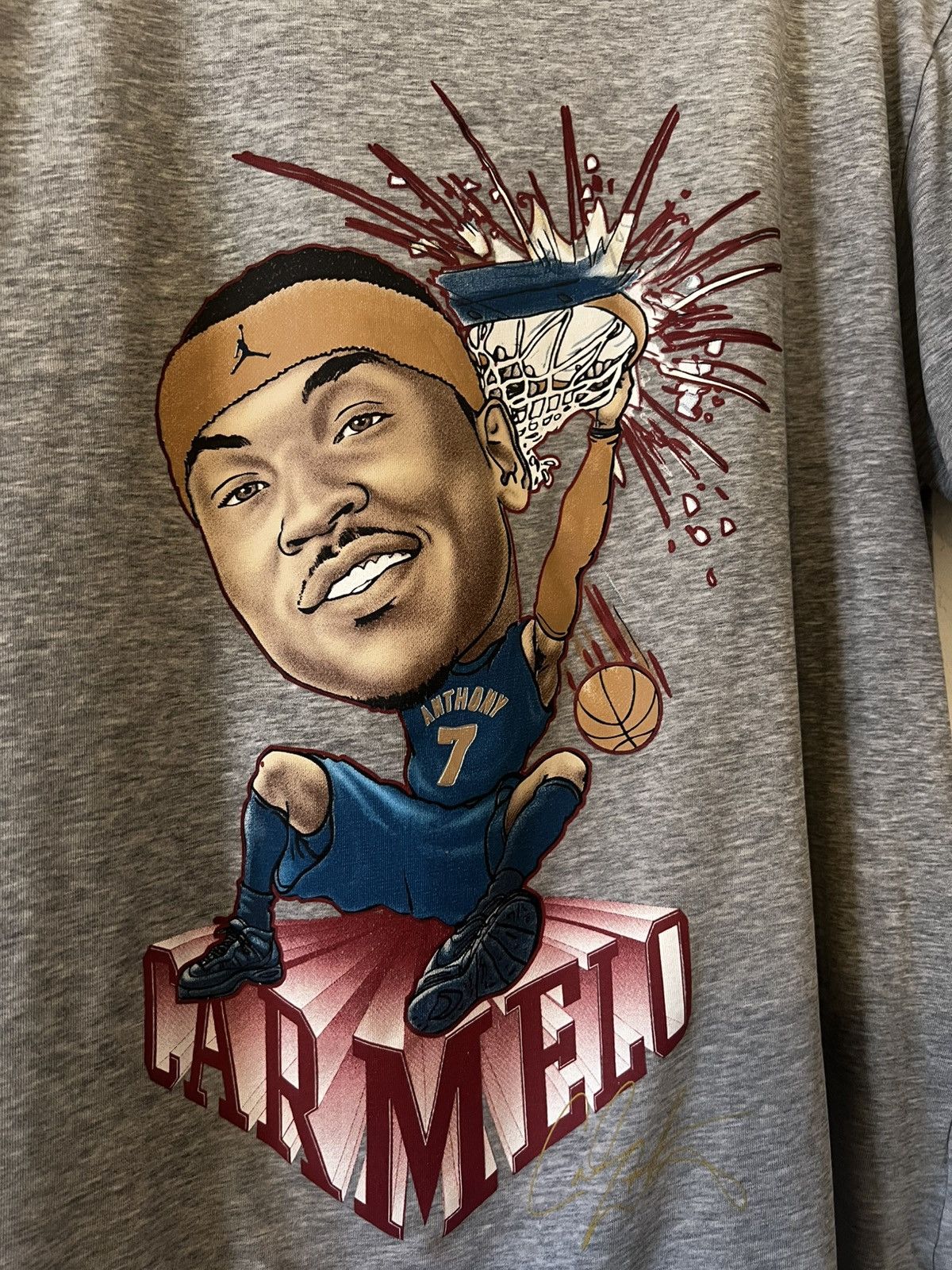 Jordan Brand Jordan Carmelo Anthony t shirt Size US M / EU 48-50 / 2 - 5 Thumbnail