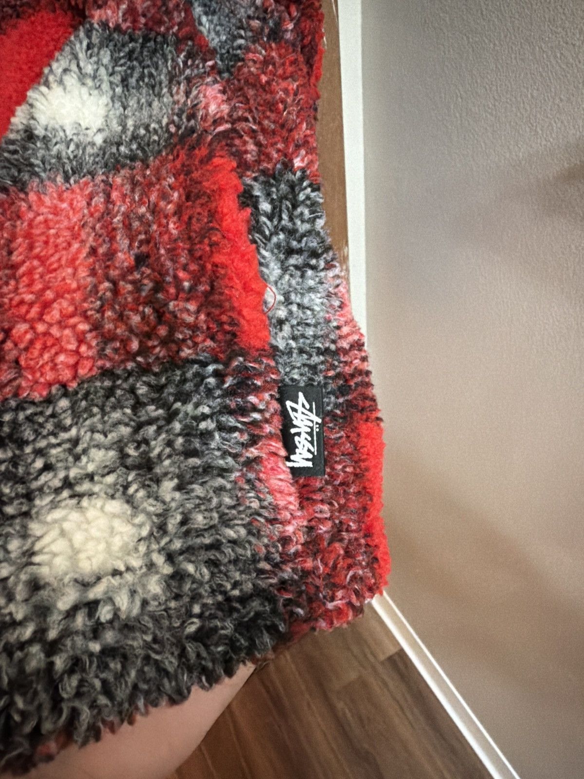 Stussy Stussy Shadow Plaid Sherpa Zip Shirt Size US M / EU 48-50 / 2 - 5 Thumbnail