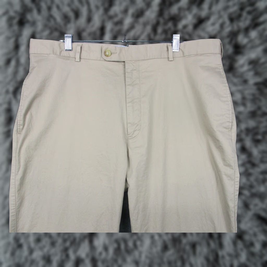 Peter Millar Peter Millar Golf Pants 36 Beige Stretch Straight Casual Cuffed Size US 36 / EU 52 - 1 Thumbnail