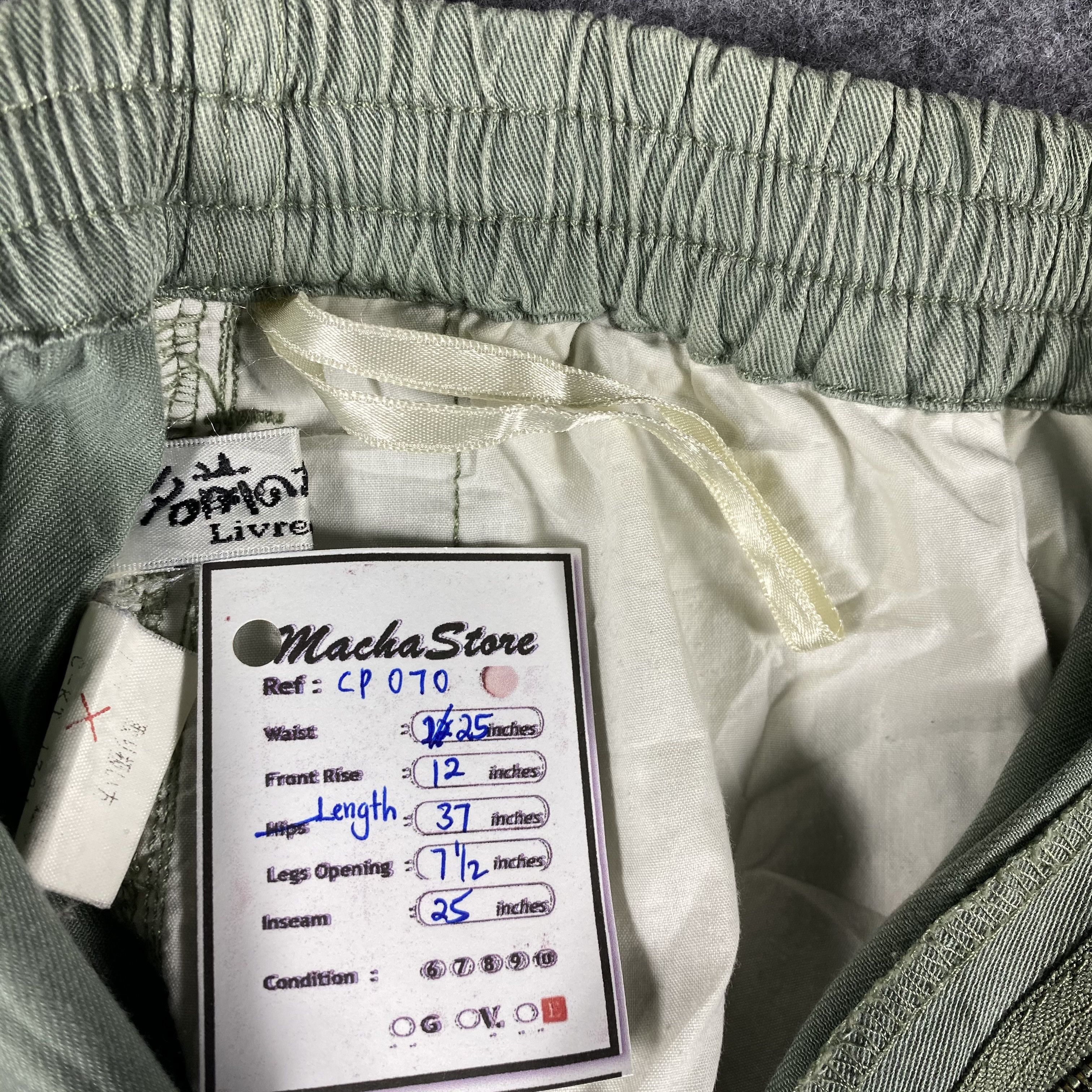 Japanese Brand Japanese Brand Multipocket Tactical Cargo Pants Size US 26 / EU 42 - 7 Thumbnail