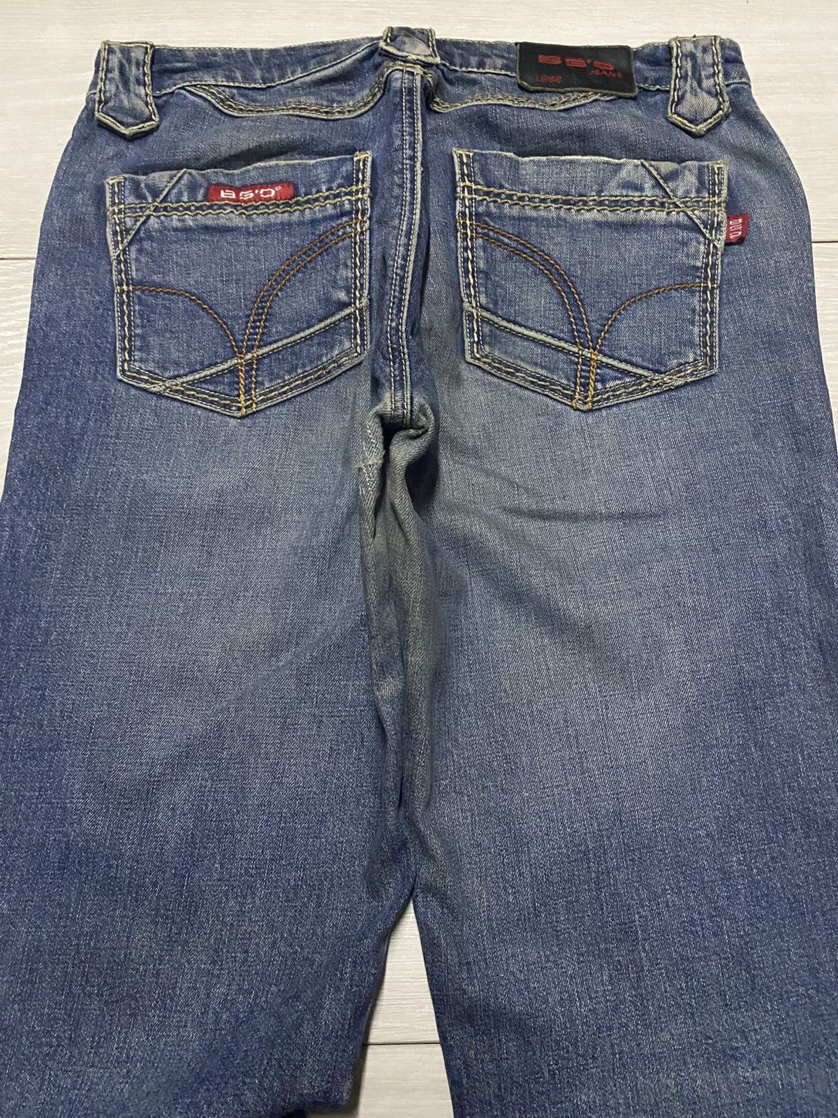 If Six Was Nine BGO Studded Flare Bootcut Denim Jeans Size US 29 - 4 Thumbnail