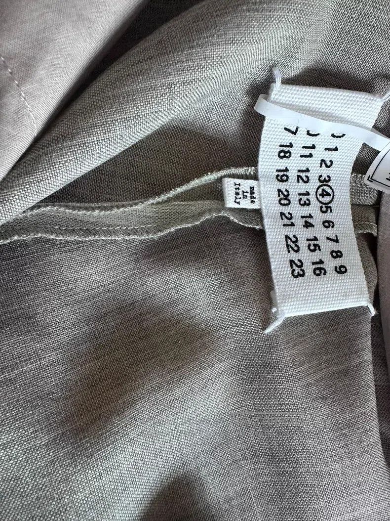 Maison Margiela Maison Margiela Line 4 woollen loose silhouette trousers Size 26" / US 2 / IT 38 - 3 Thumbnail