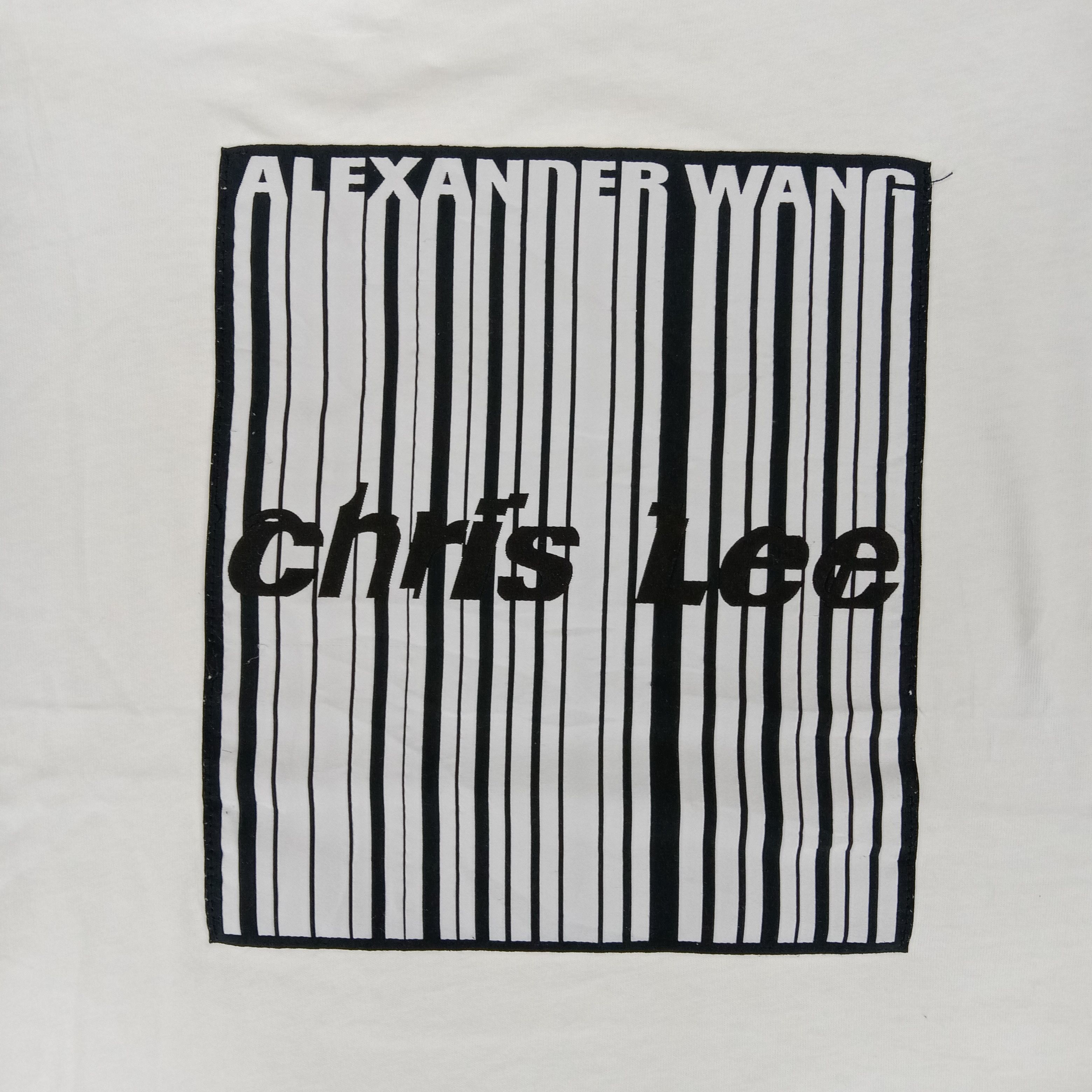 Alexander Wang × Vintage Alexander Wang Chris Lee Designer Tshirt Size US L / EU 52-54 / 3 - 2 Thumbnail