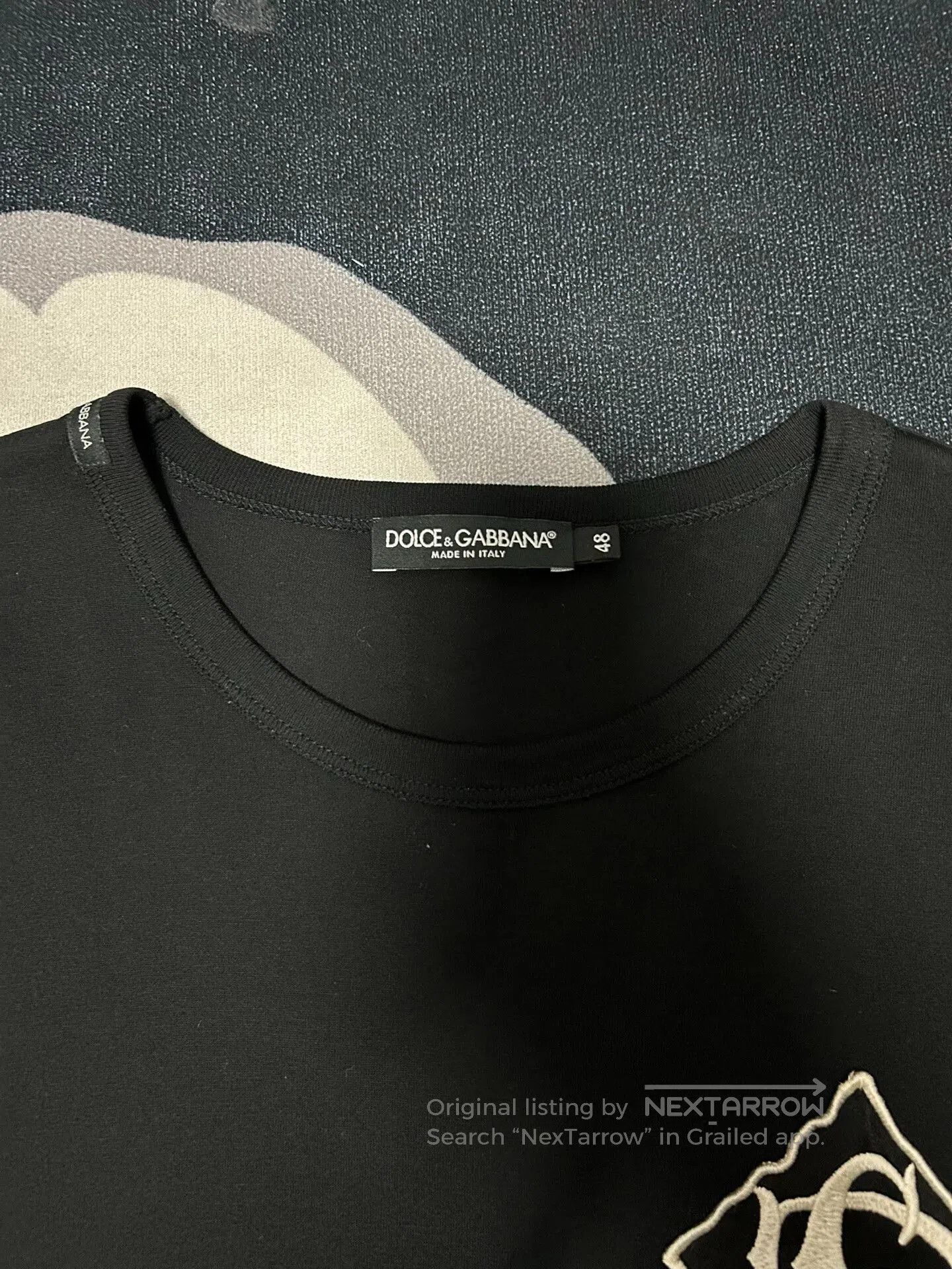 Dolce & Gabbana Dolce & Gabbana Black Logo T-Shirt. Size US M / EU 48-50 / 2 - 2 Thumbnail