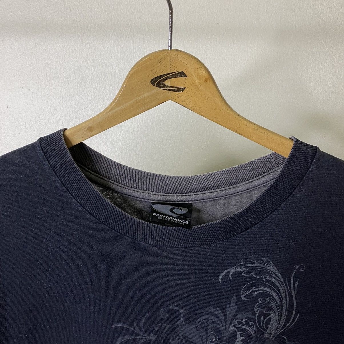 Vintage 1990s Performance Surf Affliction Design Faded T Shirt Size US L / EU 52-54 / 3 - 3 Thumbnail