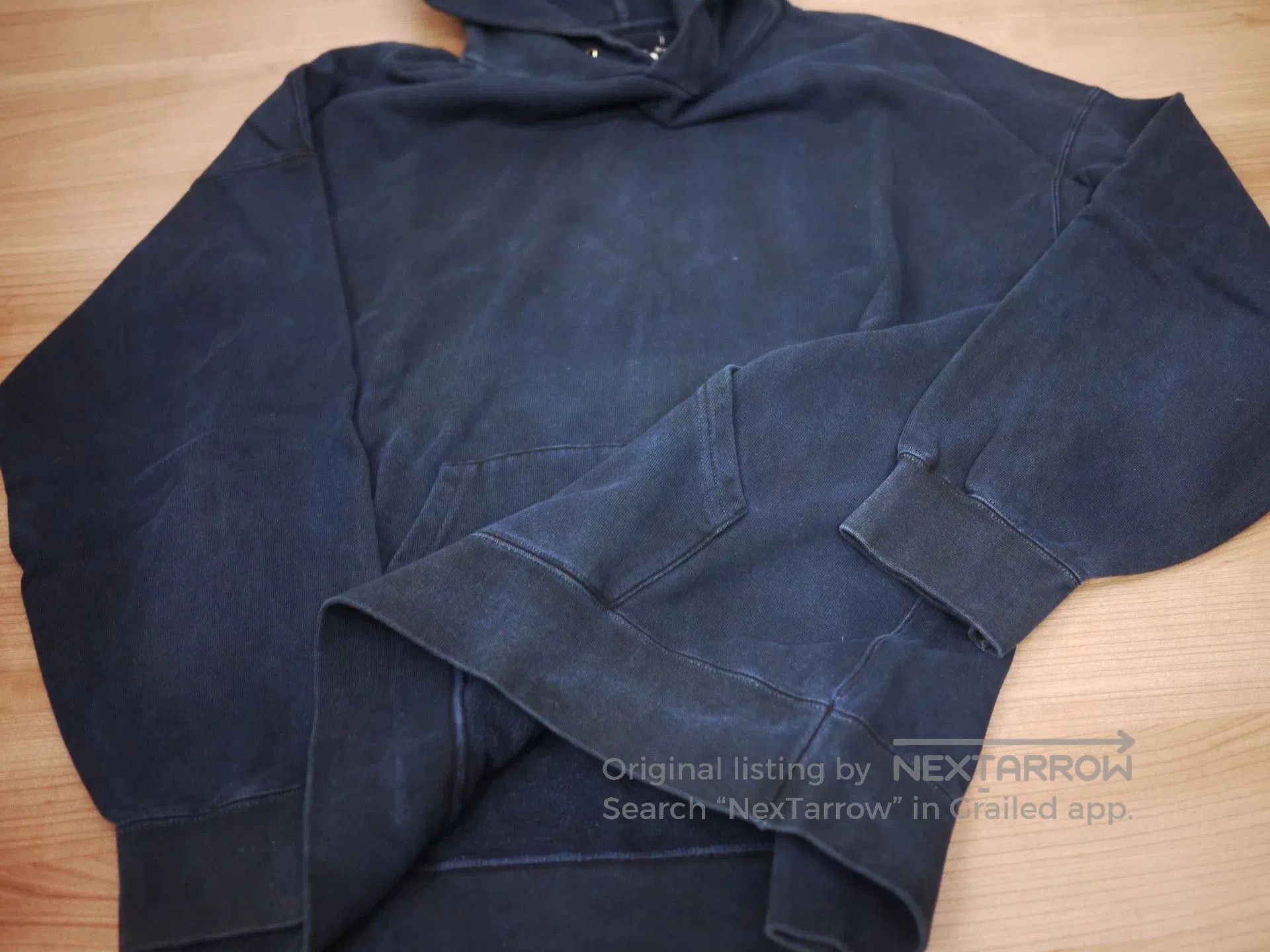 Visvim Visvim Jumbo Hoodie in Dark Indigo. Size US L / EU 52-54 / 3 - 5 Thumbnail