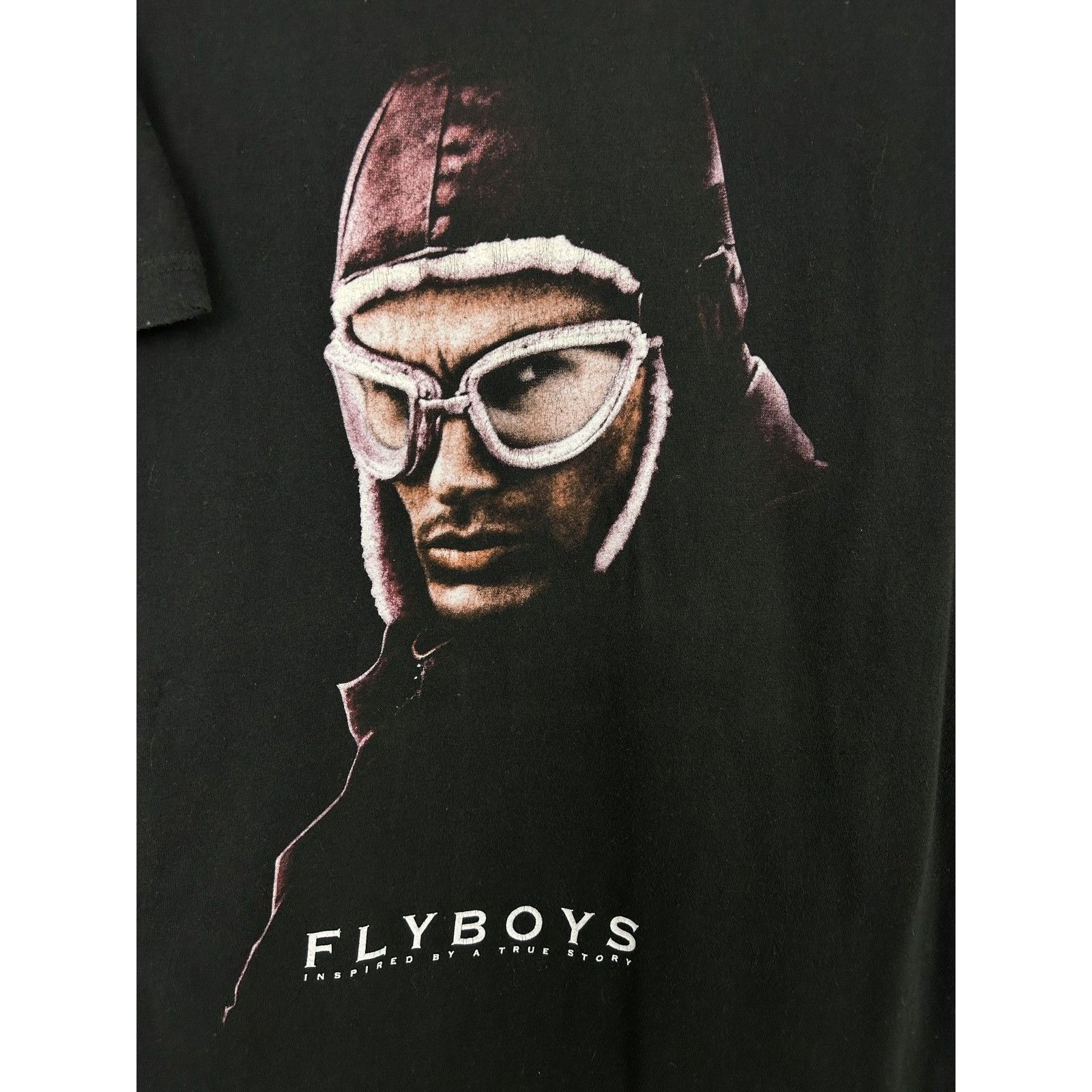 Vintage 00s Vintage Flyboys 2006 Movie Promo T-Shirt In Black Size US M / EU 48-50 / 2 - 2 Thumbnail