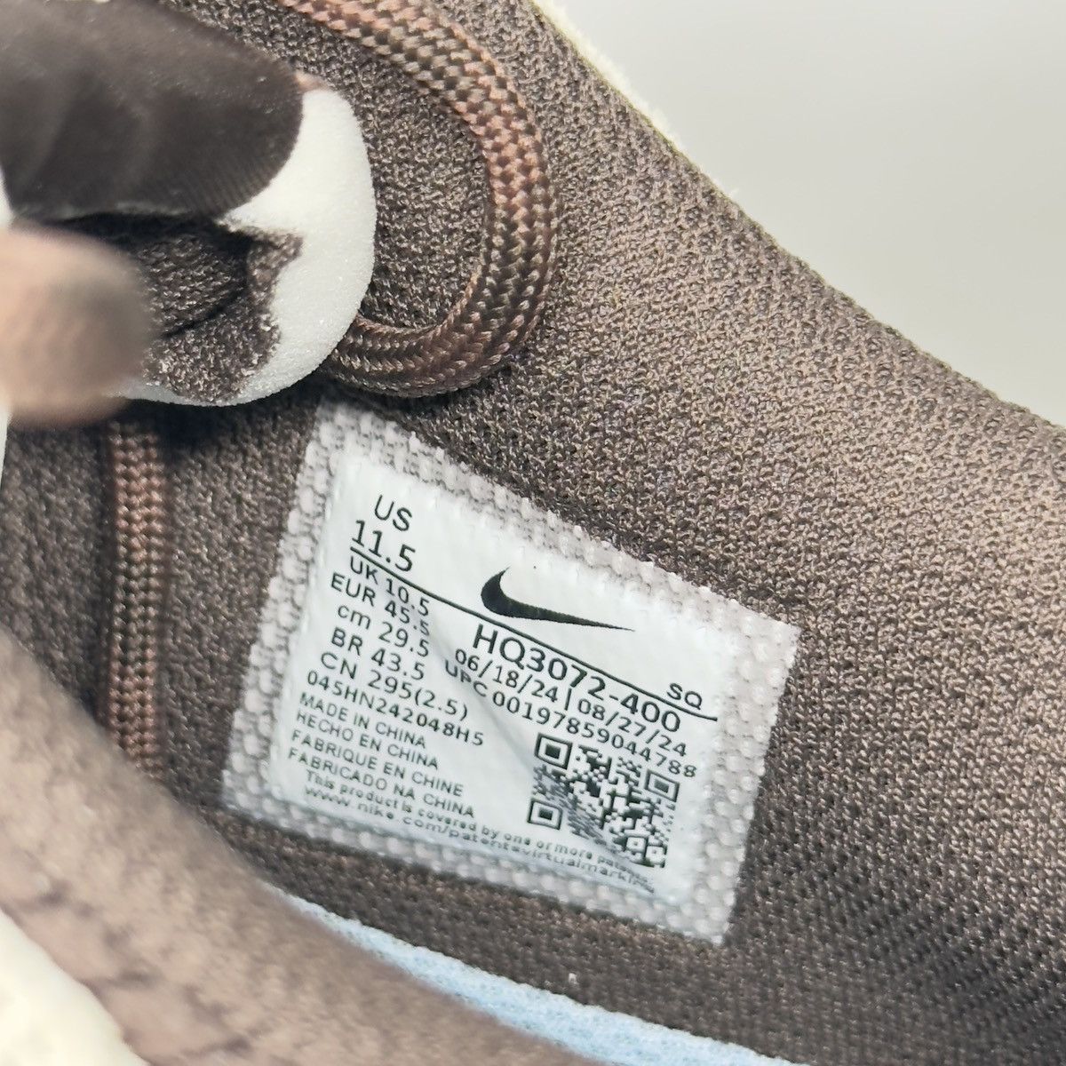 Nike × Travis Scott TRAVIS SCOTT X ZOOM FIELD JAXX 'LECHE BLUE' Size US 11.5 / EU 44-45 - 8 Thumbnail