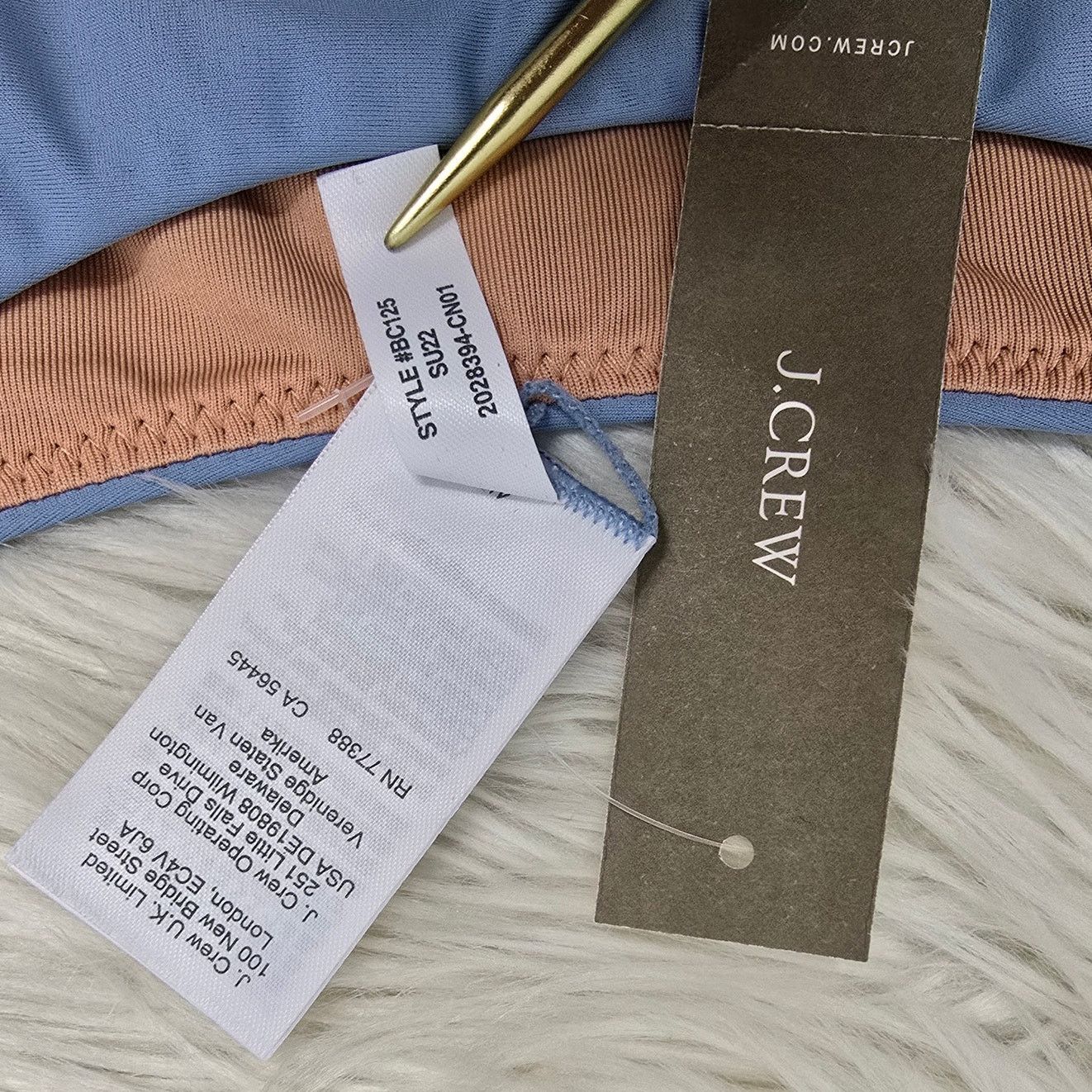 J.Crew NWT J. Crew Curved Waist Cheeky Bikini Bottoms Size S Size ONE SIZE - 8 Thumbnail
