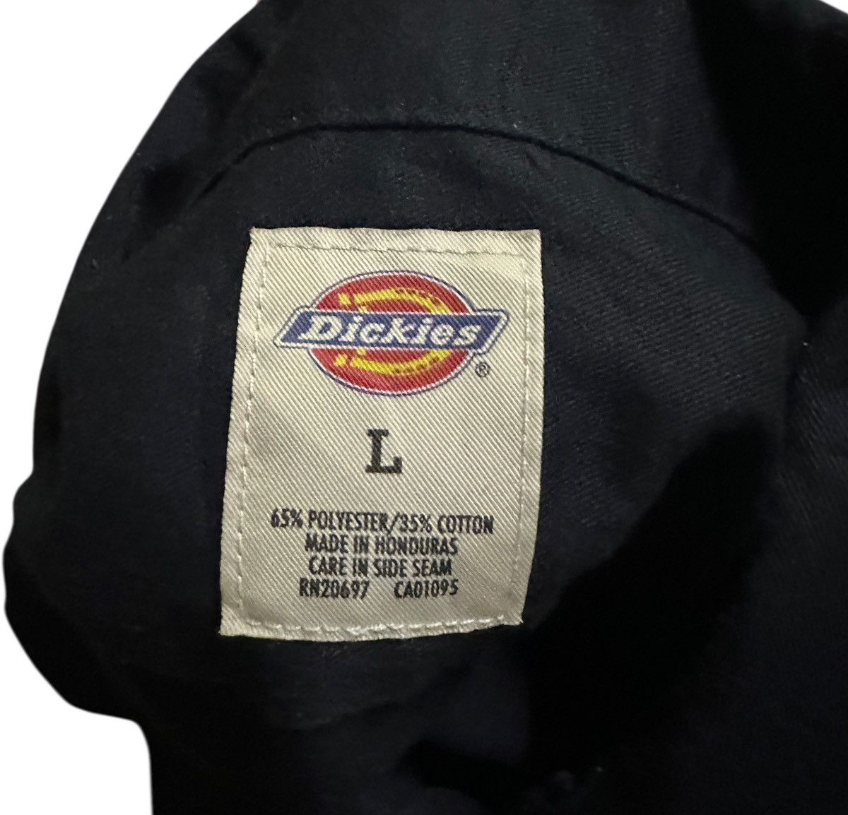 Dickies Dickies Short Sleeve Work Shirt in black with "J AUTO" logo Size US L / EU 52-54 / 3 - 7 Thumbnail