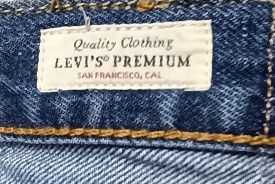 Japanese Brand × Levi's LEVIS PREMIUM 551Z BIG E NON-SELVEDGE JEANS Size US 34 / EU 50 - 4 Thumbnail