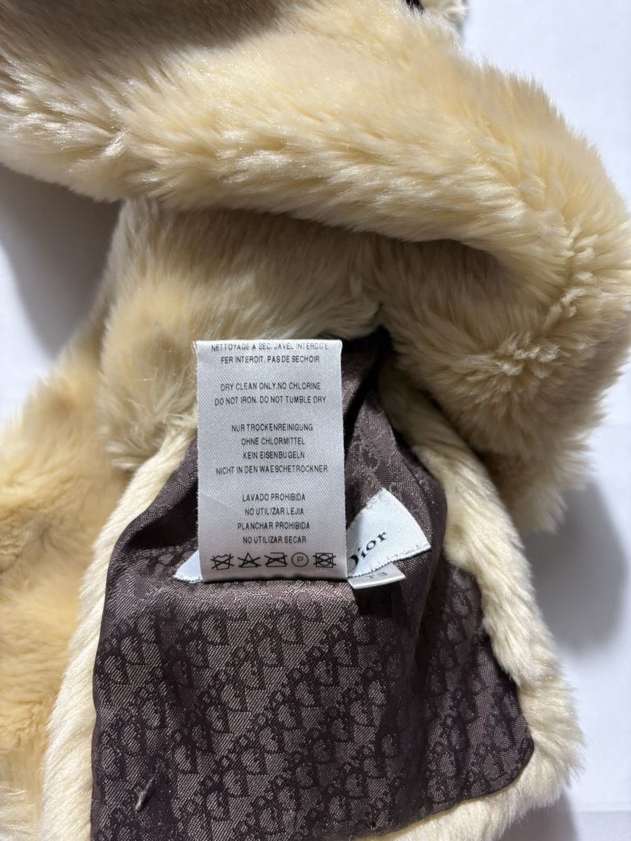Dior 2000’S ERA ARCHIVE CHRISTIAN DIOR FAUX FUR COLLAR SCARF Size ONE SIZE - 6 Thumbnail
