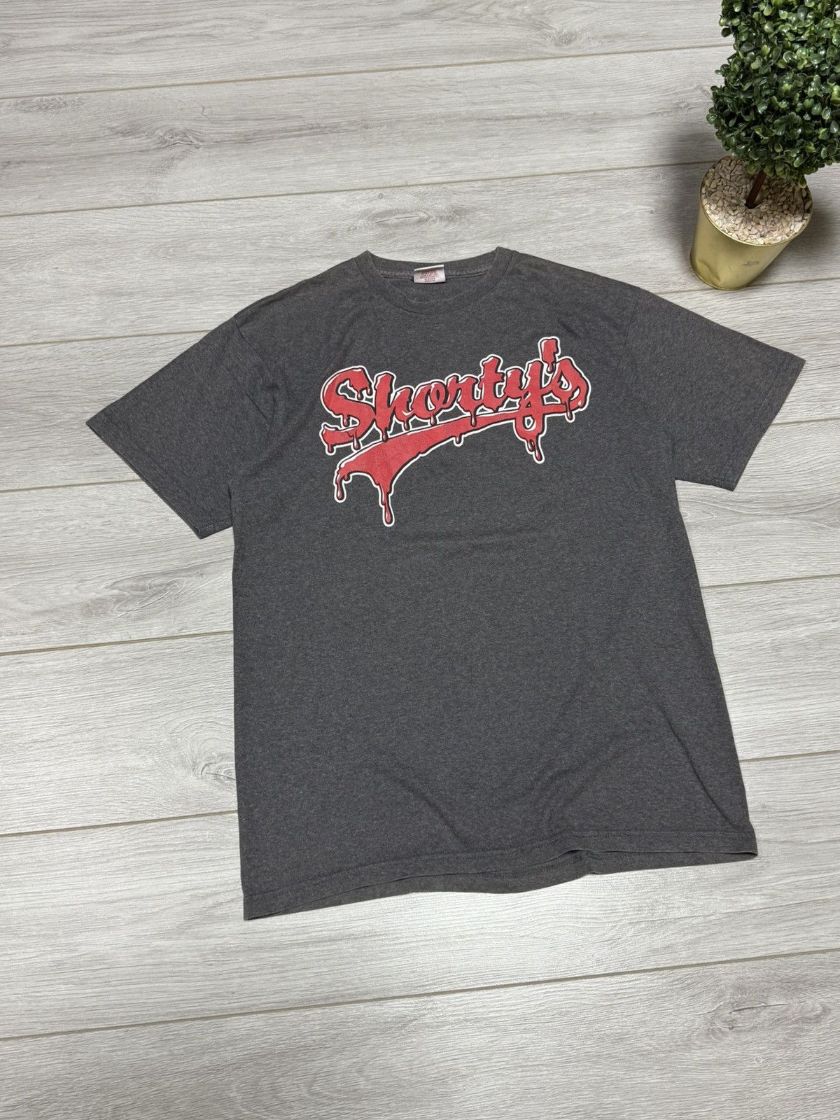 Shorty's Skateboards Shortys vintage tee shirt USA skateboarding Size US L / EU 52-54 / 3 - 6 Thumbnail