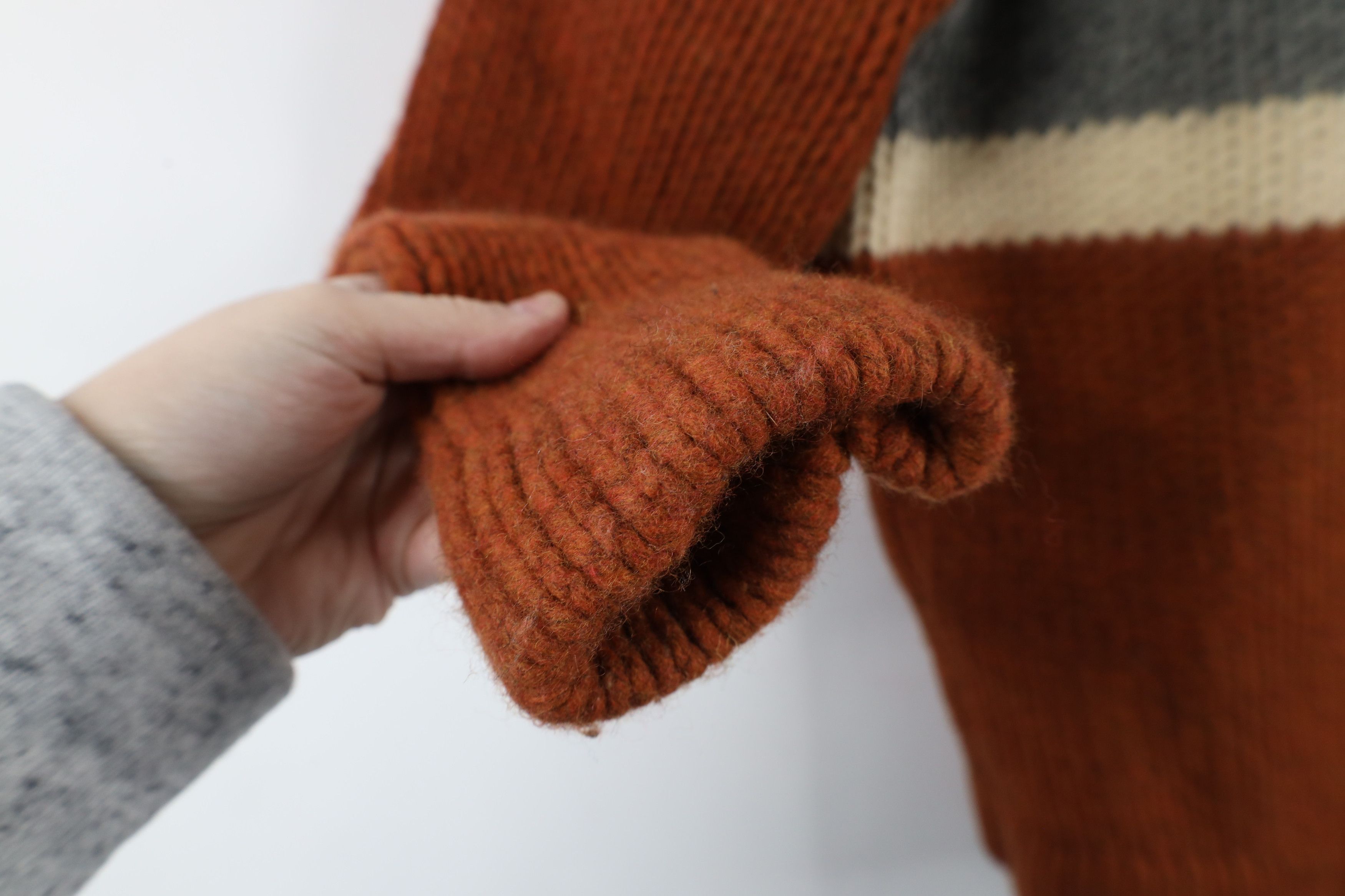 American Eagle Outfitters × Vintage Vintage 90s American Eagle Outfitters Lambswool Knit Sweater Size M / US 6-8 / IT 42-44 - 6 Thumbnail