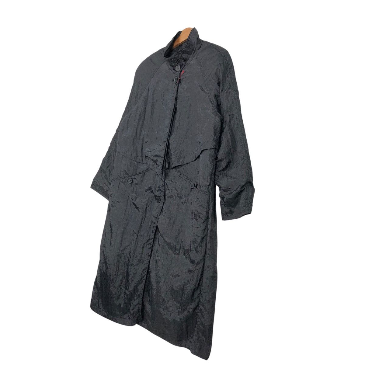 Japanese Brand 📌Vintage Long Jacket Parachute Ladies Fashion Issey Miyake Size US M / EU 48-50 / 2 - 3 Thumbnail