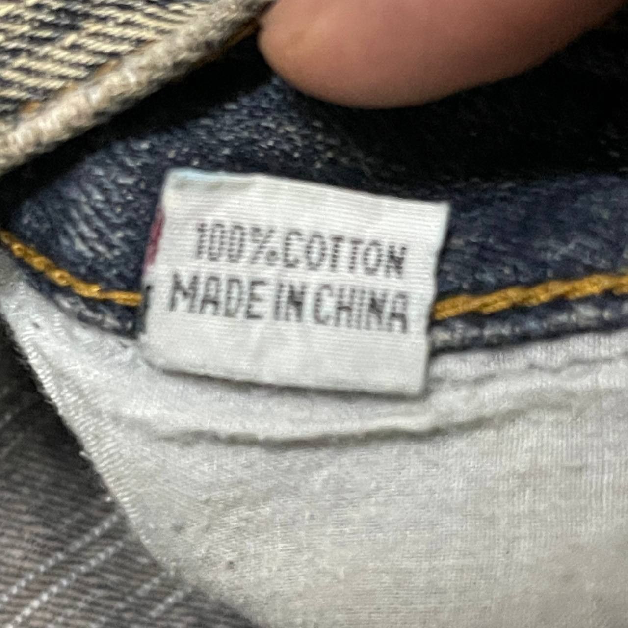 Japanese Brand Vintage Wu Day Wei Denim Jeans Size US 28 / EU 44 - 10 Thumbnail