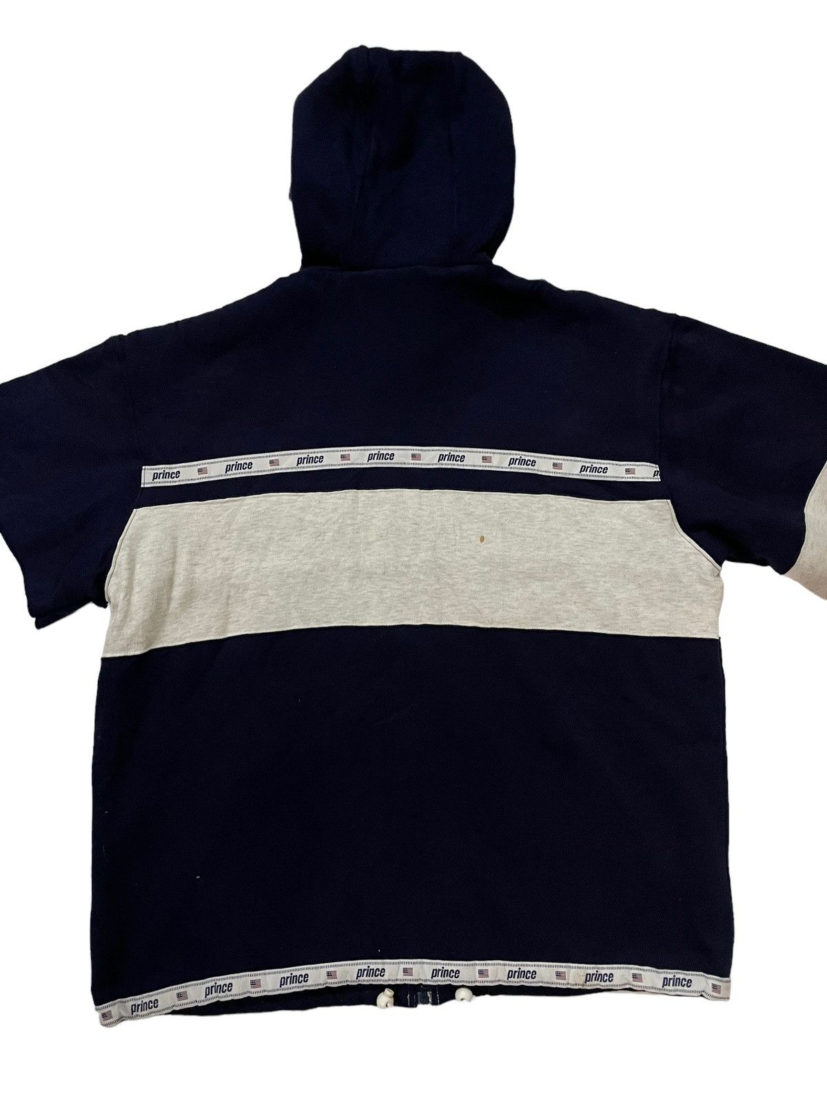 Prince × Vintage Vintage 90s Prince Tennis Faux Fleece Zip-up Hoodie Jacket Size US L / EU 52-54 / 3 - 10 Thumbnail