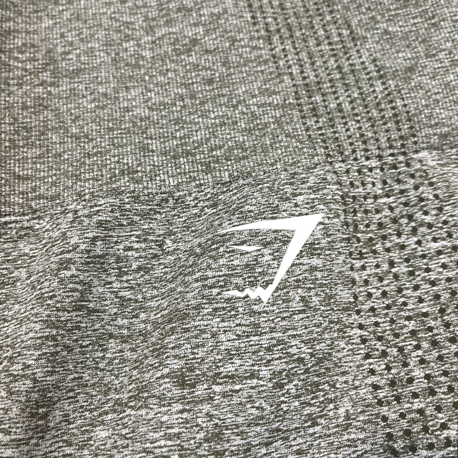 Gymshark VINTAGE Gymshark Women’s Leggings Medium Ankle Heather Green Activewear Workout Lifting Gym Size 32" / US 10 / IT 46 - 2 Thumbnail