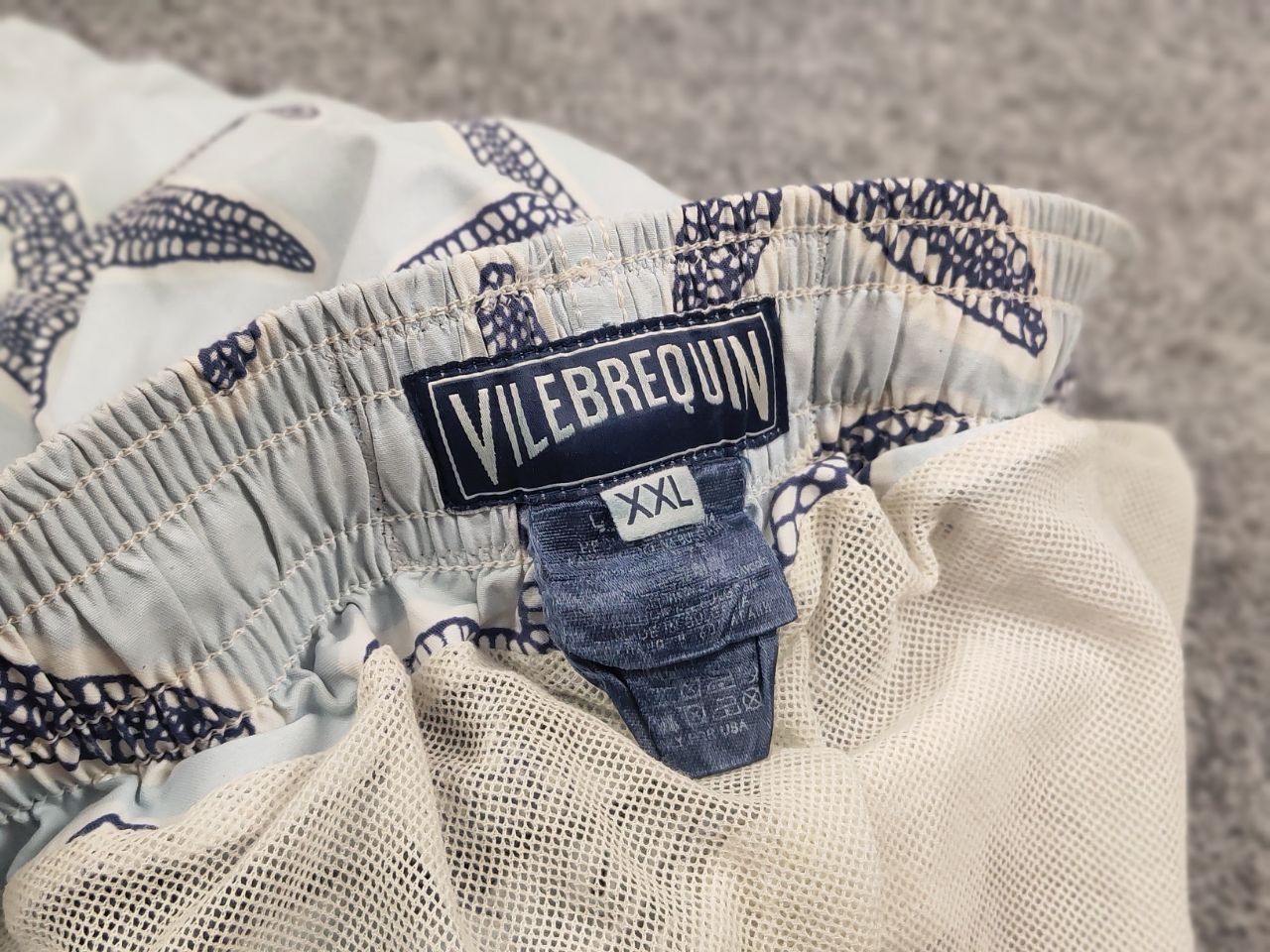 Vilebrequin Vilebrequin Design Casual printed Blue sea ​​pattern Shorts Size US 36 / EU 52 - 17 Thumbnail
