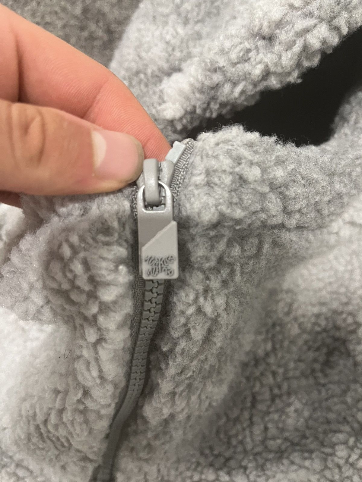 Mertra Mertra grey ninja fleece hoodie Size US M / EU 48-50 / 2 - 4 Thumbnail