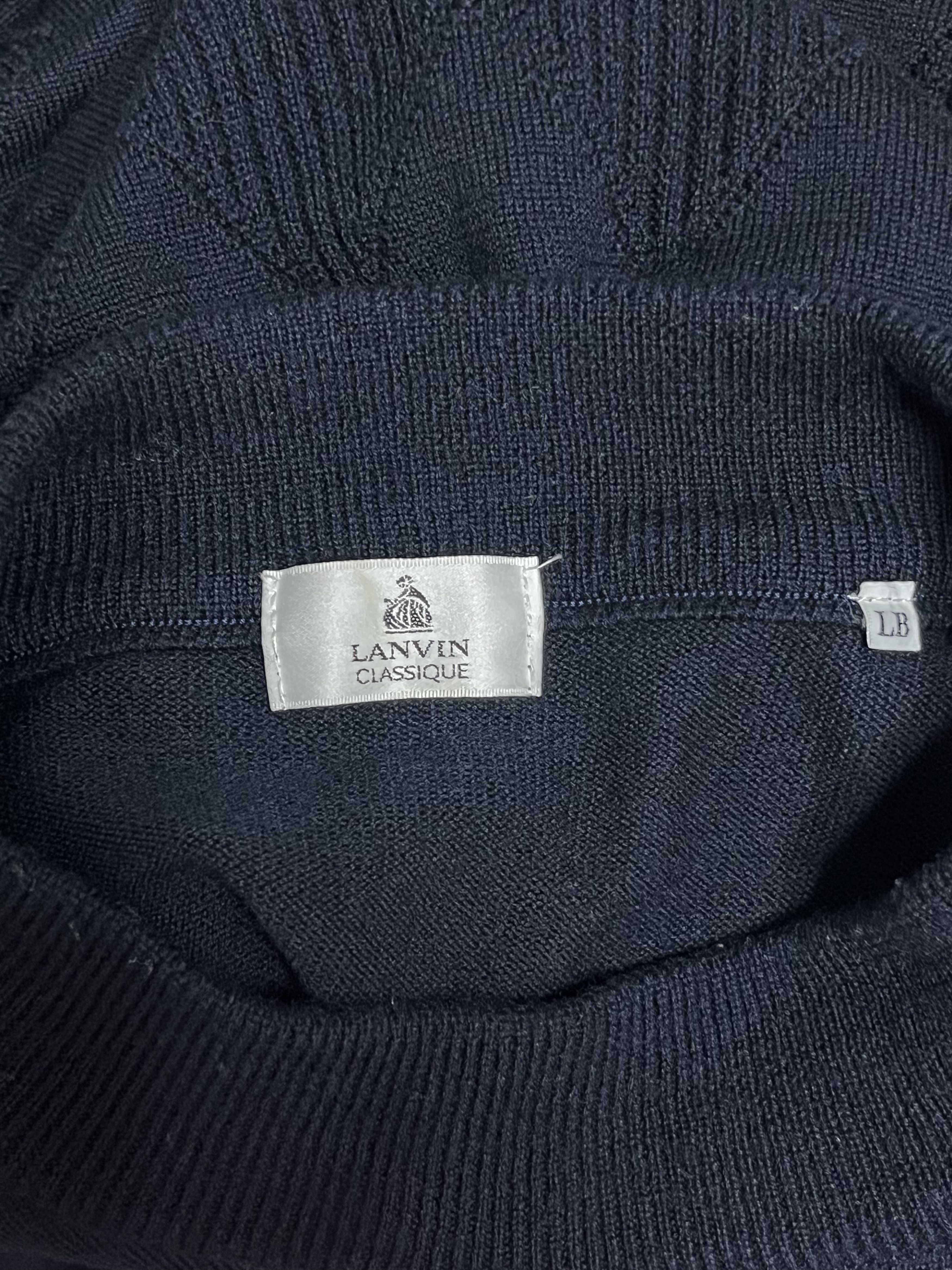 Lanvin Lanvin wool blended knit Size US L / EU 52-54 / 3 - 3 Thumbnail