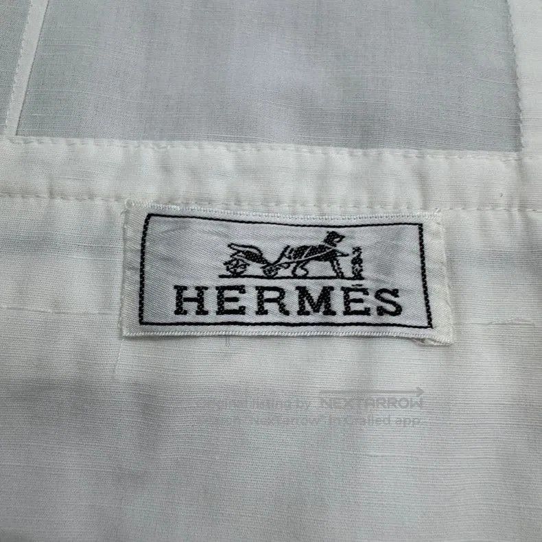 Hermes Hermes Solid Color White Blazer. Size US L / EU 52-54 / 3 - 3 Thumbnail