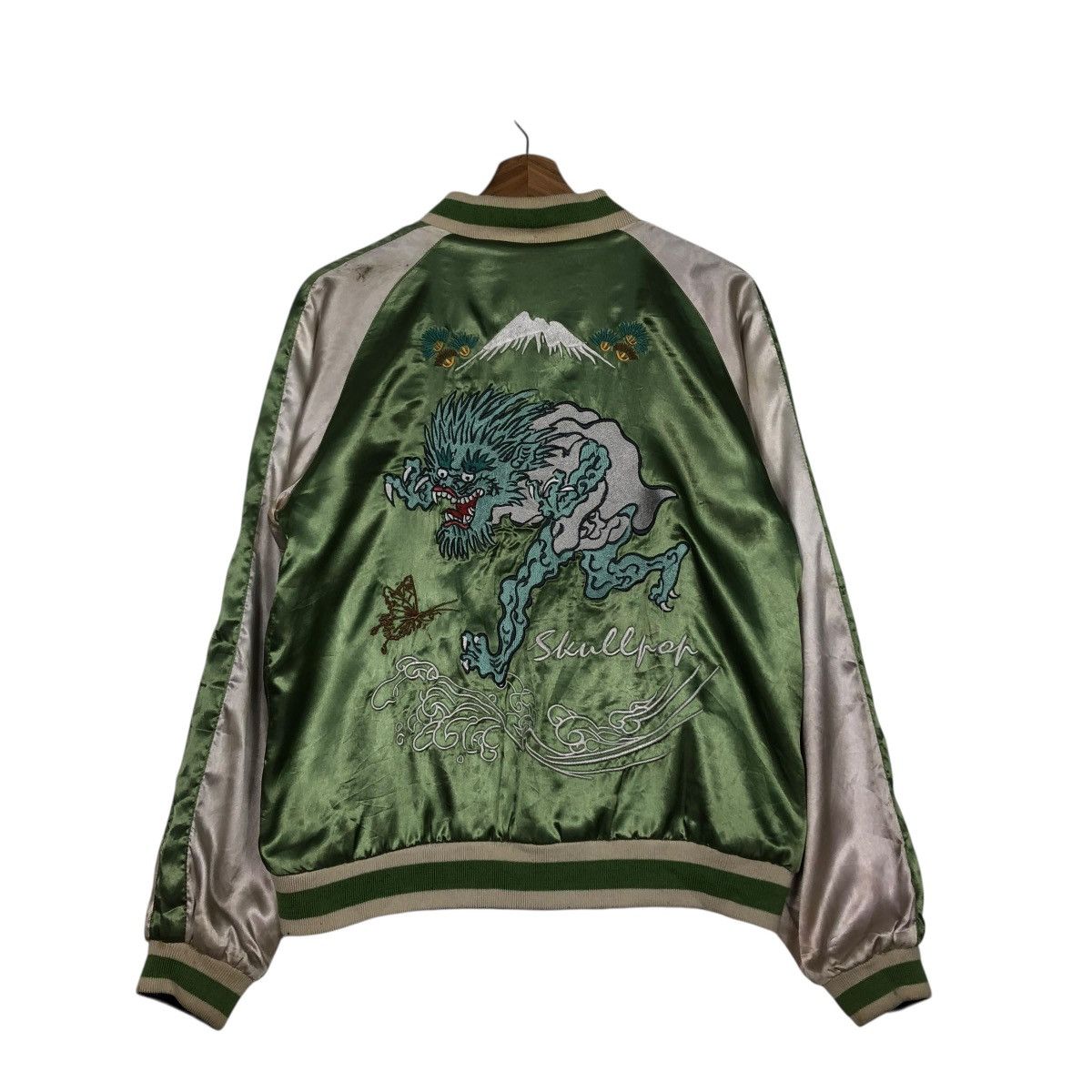 Japanese Brand 🔥VINTAGE REVERSIBLE SOUVENIER JACKET SUKAJAN TOYO ENTERPRISE Size US M / EU 48-50 / 2 - 10 Thumbnail