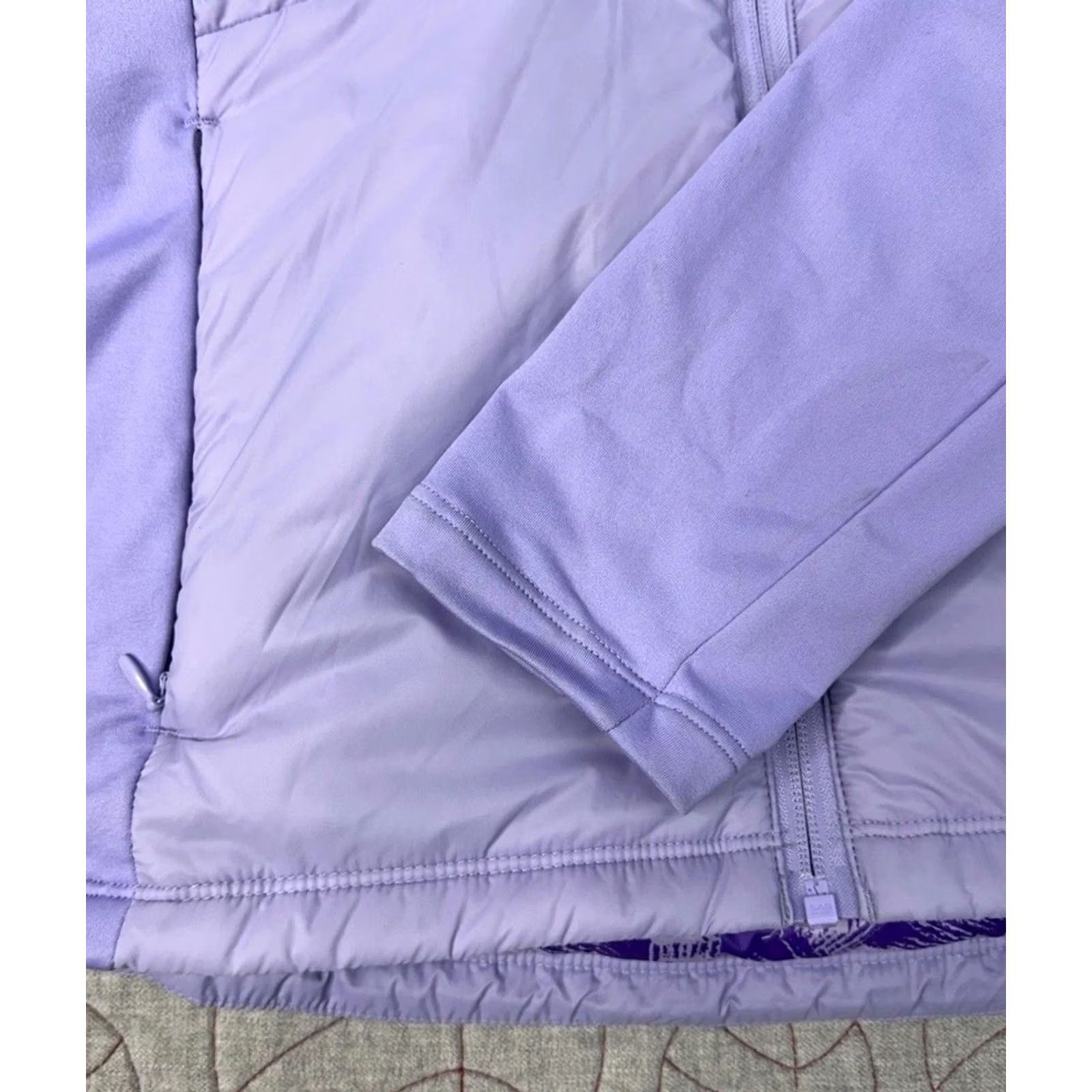 Vintage Sun Mountain Women's Medium Purple Hooded Zip Jacket Size M / US 6-8 / IT 42-44 - 2 Thumbnail