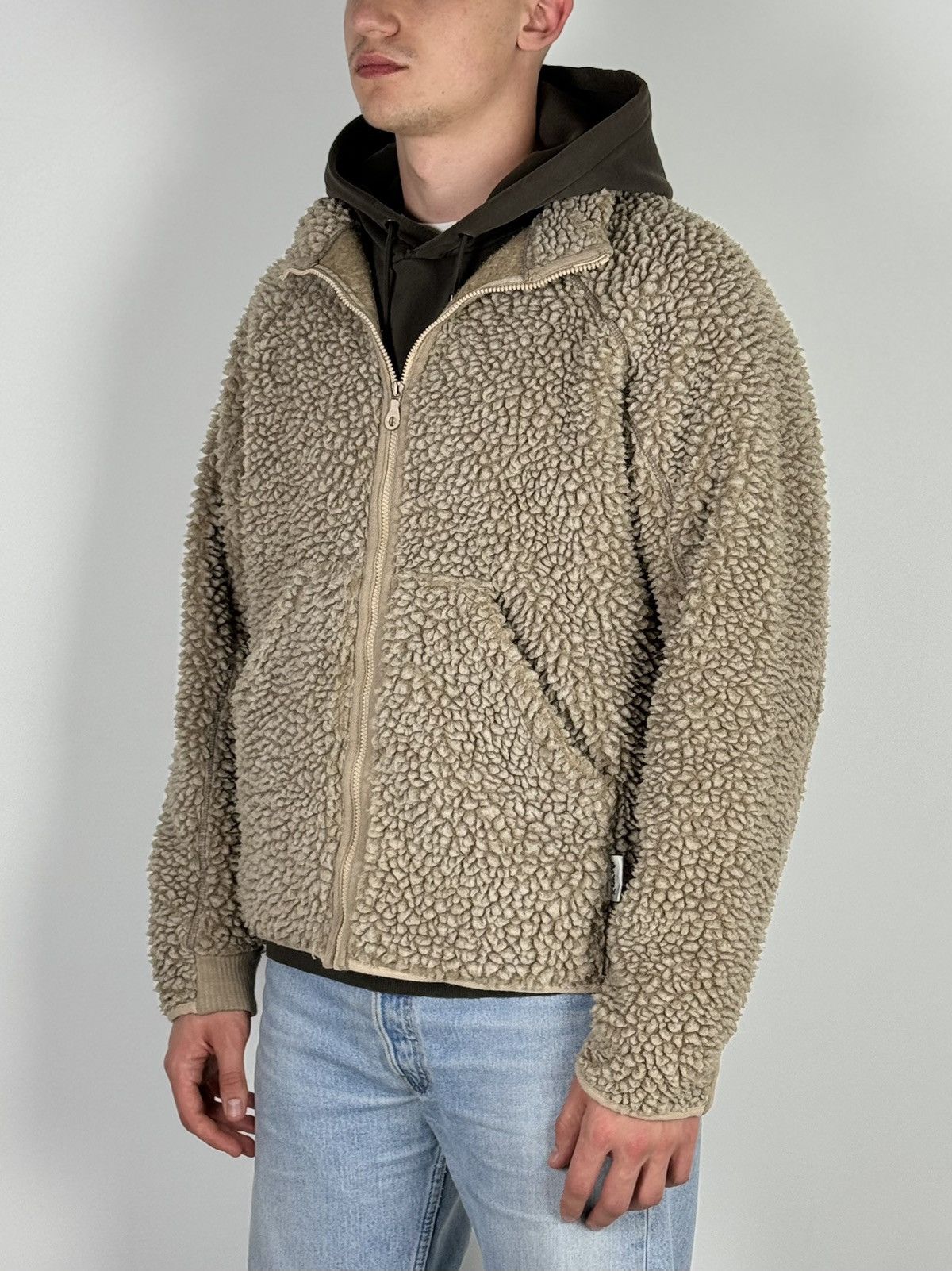 Vintage 1990’s Vintage Komodo London Boxy Deep Pile Sherpa Fleece Size US L / EU 52-54 / 3 - 2 Thumbnail