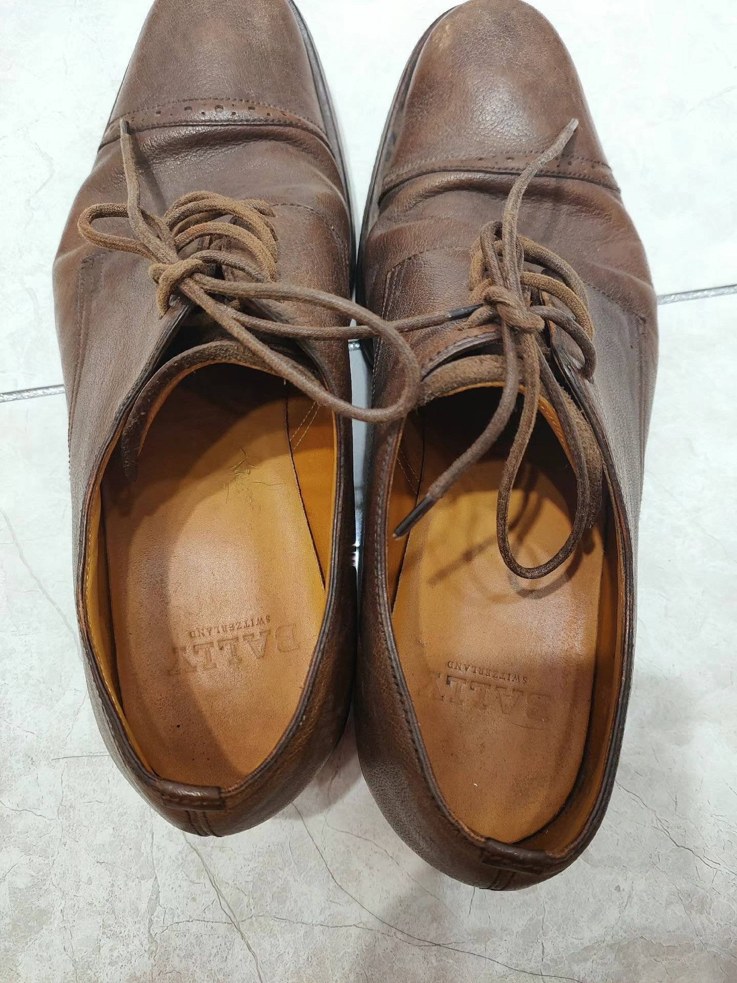 Bally Bally Men's Genuine Leather Shoes K29 Size US 7 / EU 40 - 2 Thumbnail