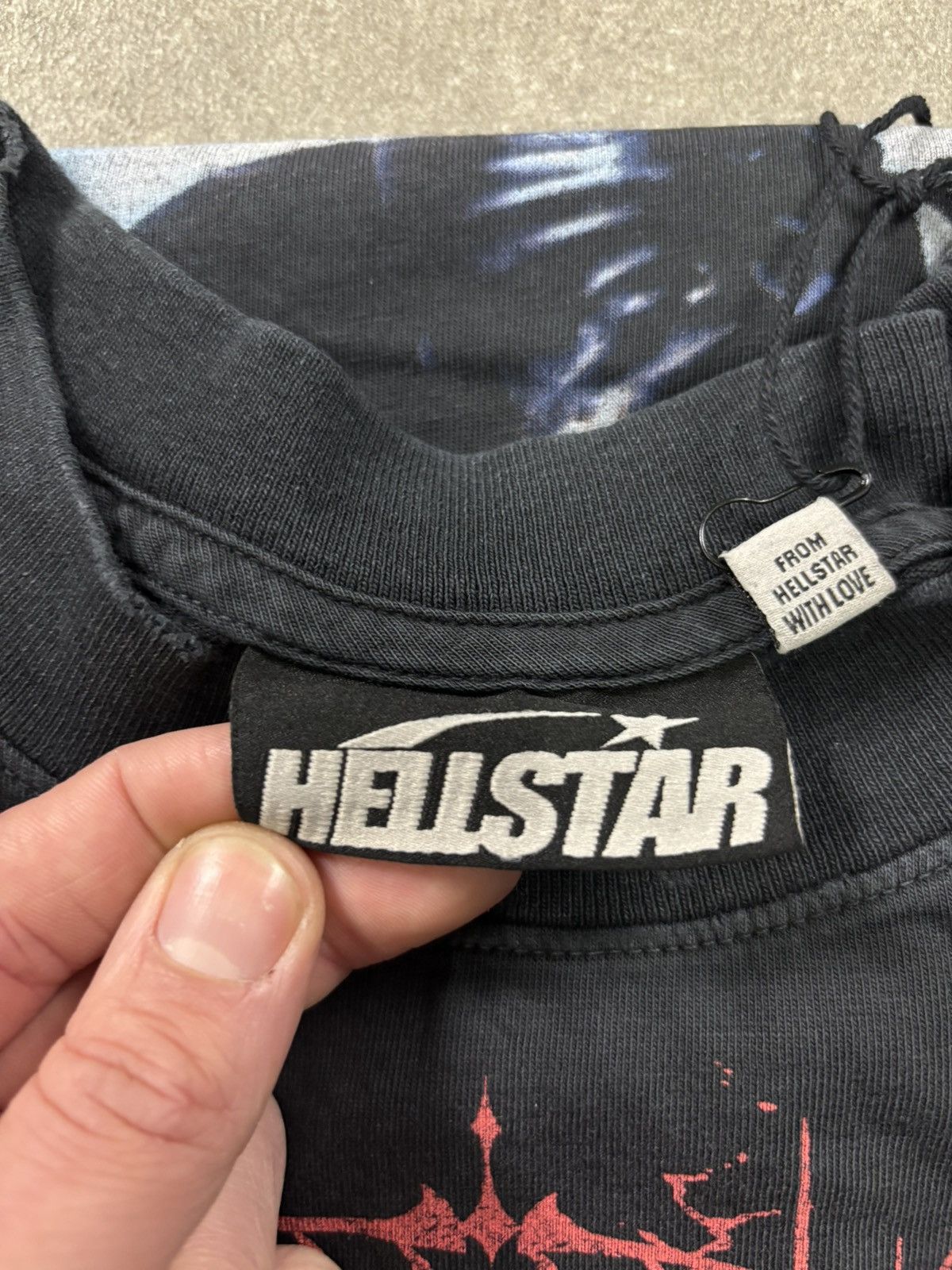 HELLSTAR Hellstar Raise Hell T-Shirt, Black Size US XL / EU 56 / 4 - 8 Thumbnail