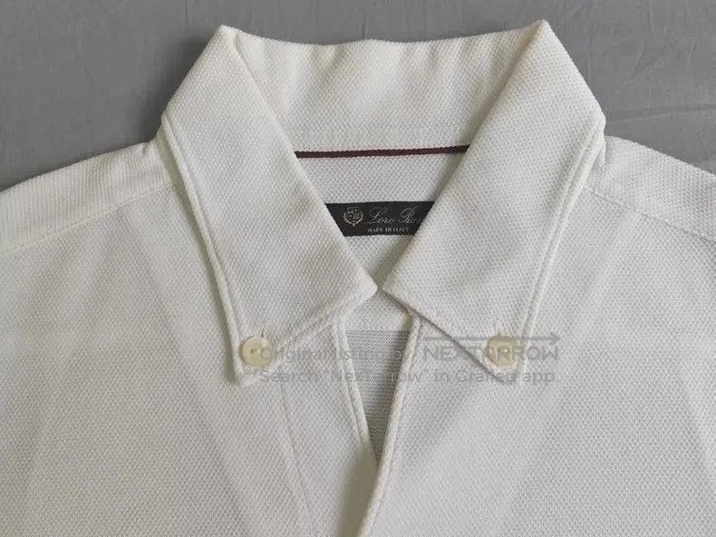 Loro Piana Loro Piana Men's White Short Sleeve Polo. Size US S / EU 44-46 / 1 - 3 Thumbnail