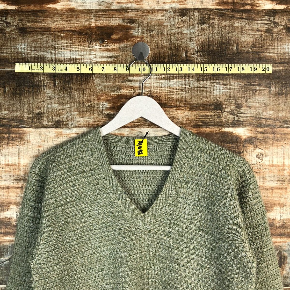 Homespun Knitwear × Japanese Brand Japanese Brand vintage Green Knitwear #A1681 Size S / US 4 / IT 40 - 4 Thumbnail