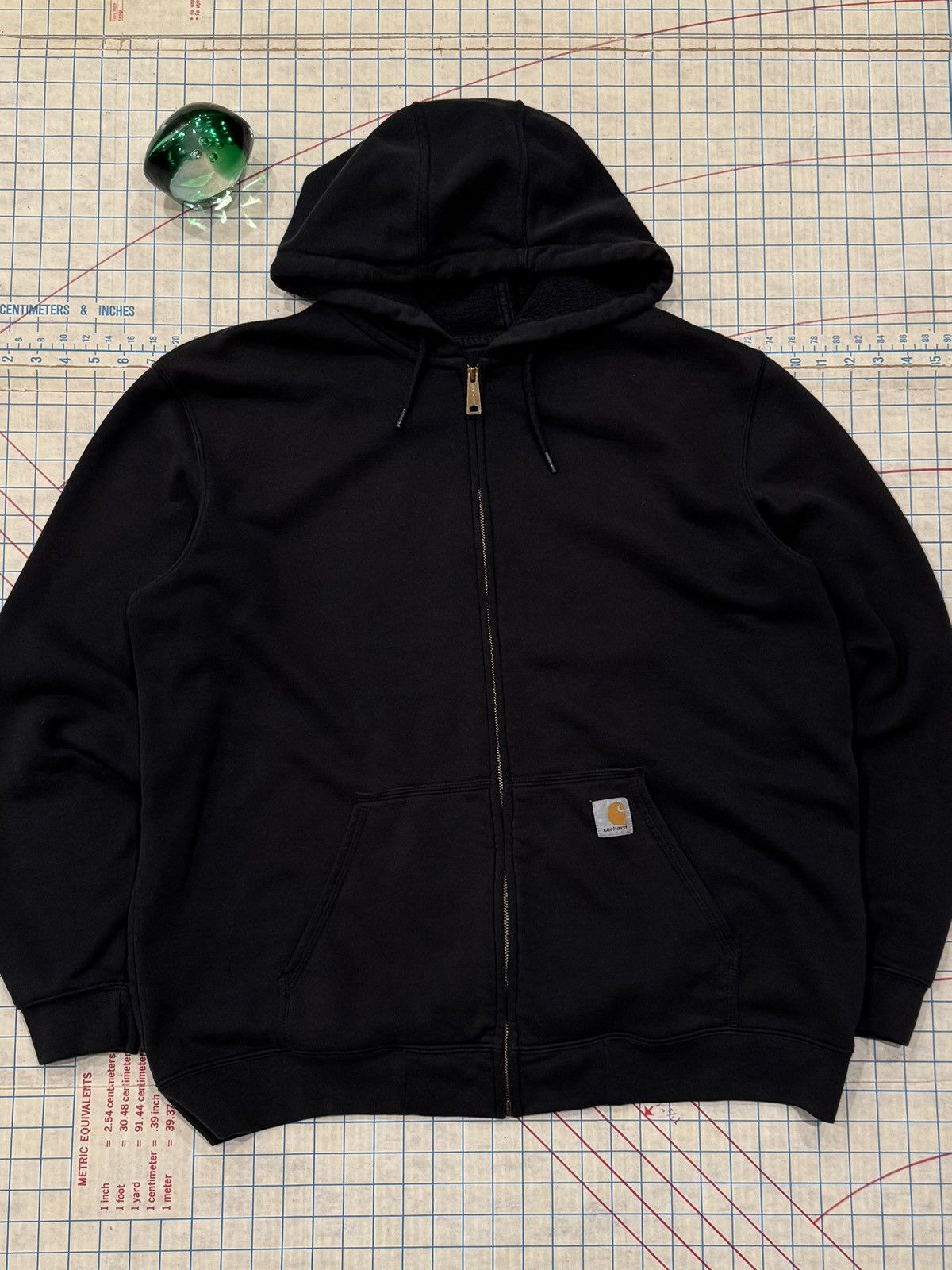 Carhartt Carhartt Full Zip Hoodie Black Mens Size XL Original Fit S17 Size US XL / EU 56 / 4 - 2 Thumbnail