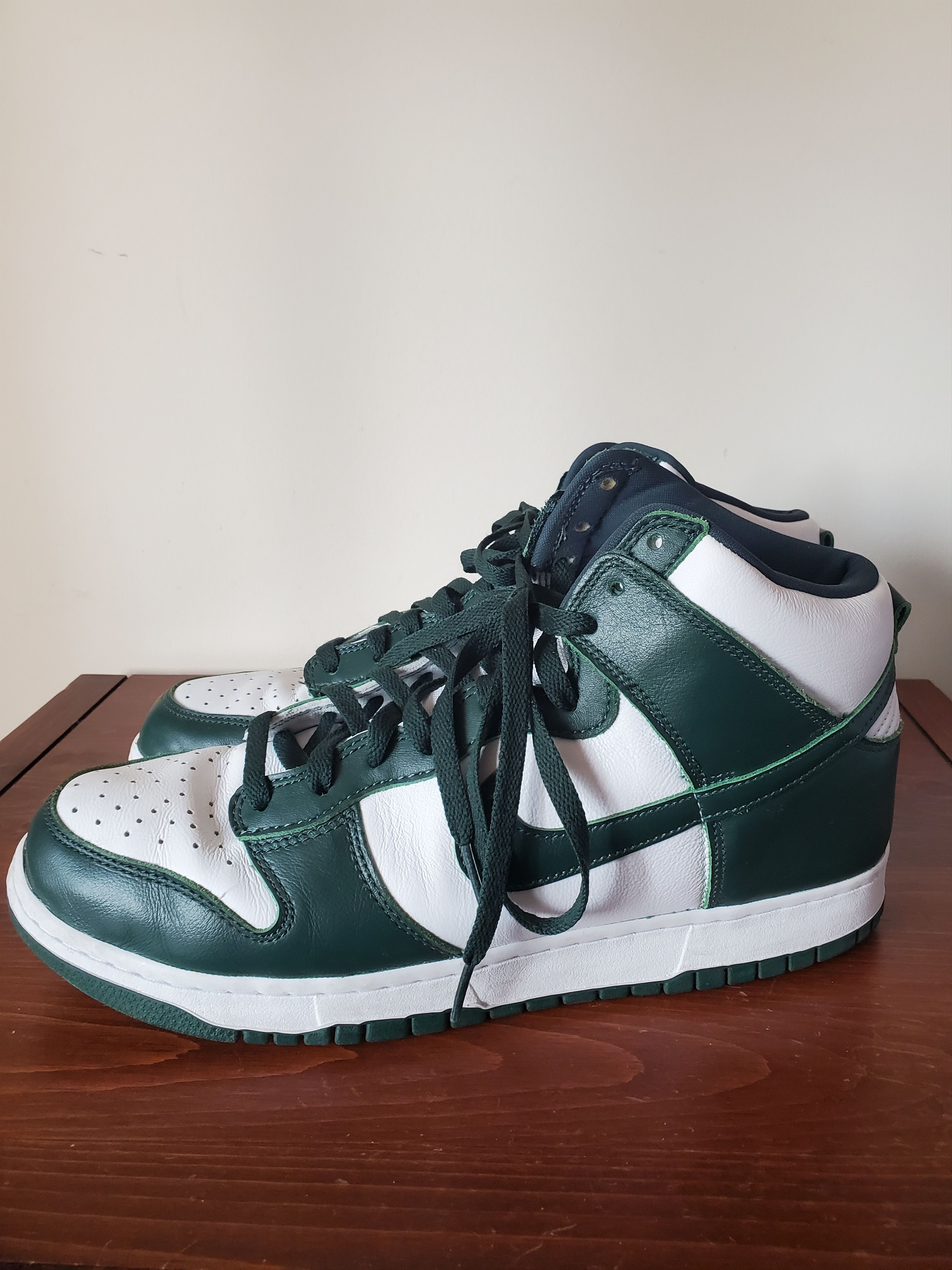 Nike Nike Dunk High “Spartan Green" Size US 12 / EU 45 - 9 Thumbnail