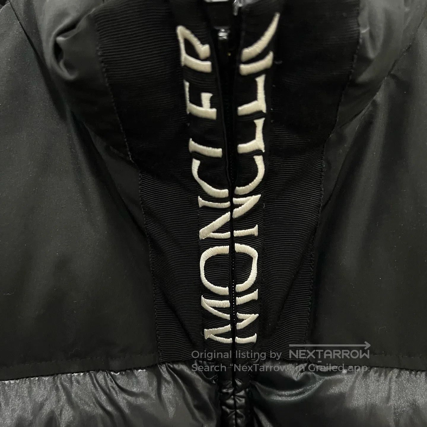 Moncler Moncler BRUEL Embroidered Logo Down Jacket| Size XS / US 0-2 / IT 36-38 - 3 Thumbnail