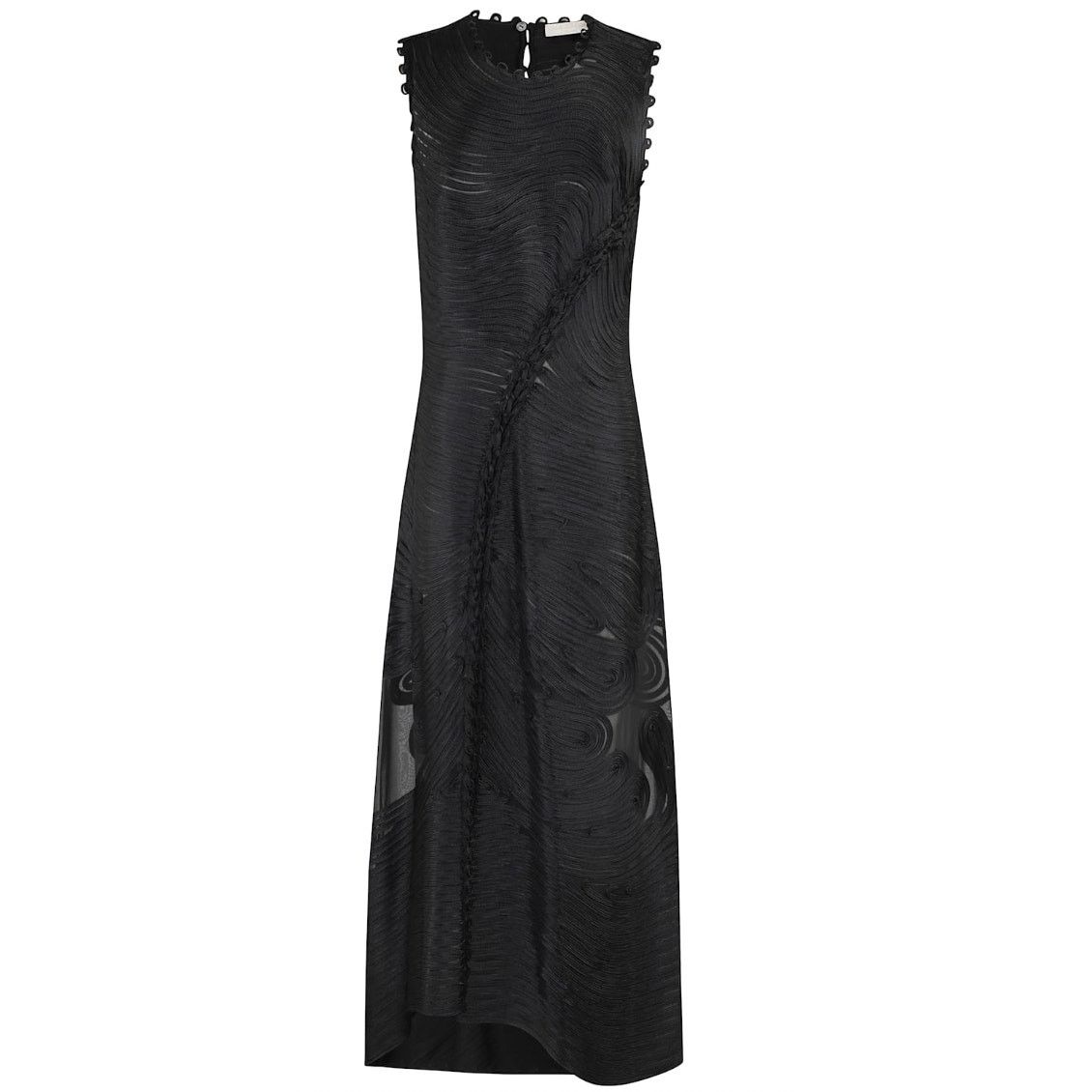Ulla Johnson Ulla Johnson dioni silk cocktail dress black midi 6 NWT Size M / US 6-8 / IT 42-44 - 3 Thumbnail