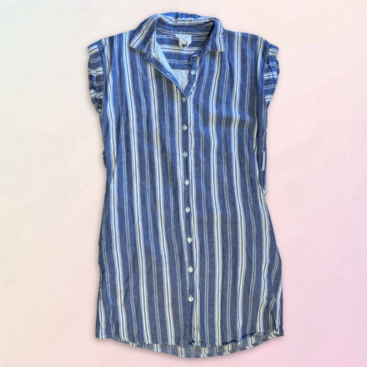 Other Harper Heritage, Linen, Button Down, Mini Dress Size S / US 4 / IT 40 - 2 Thumbnail